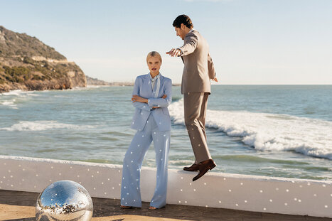 Stylizacje monochromatyczne dla niej i dla niego