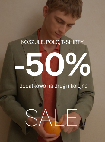 -50% na drugi i kolejny
