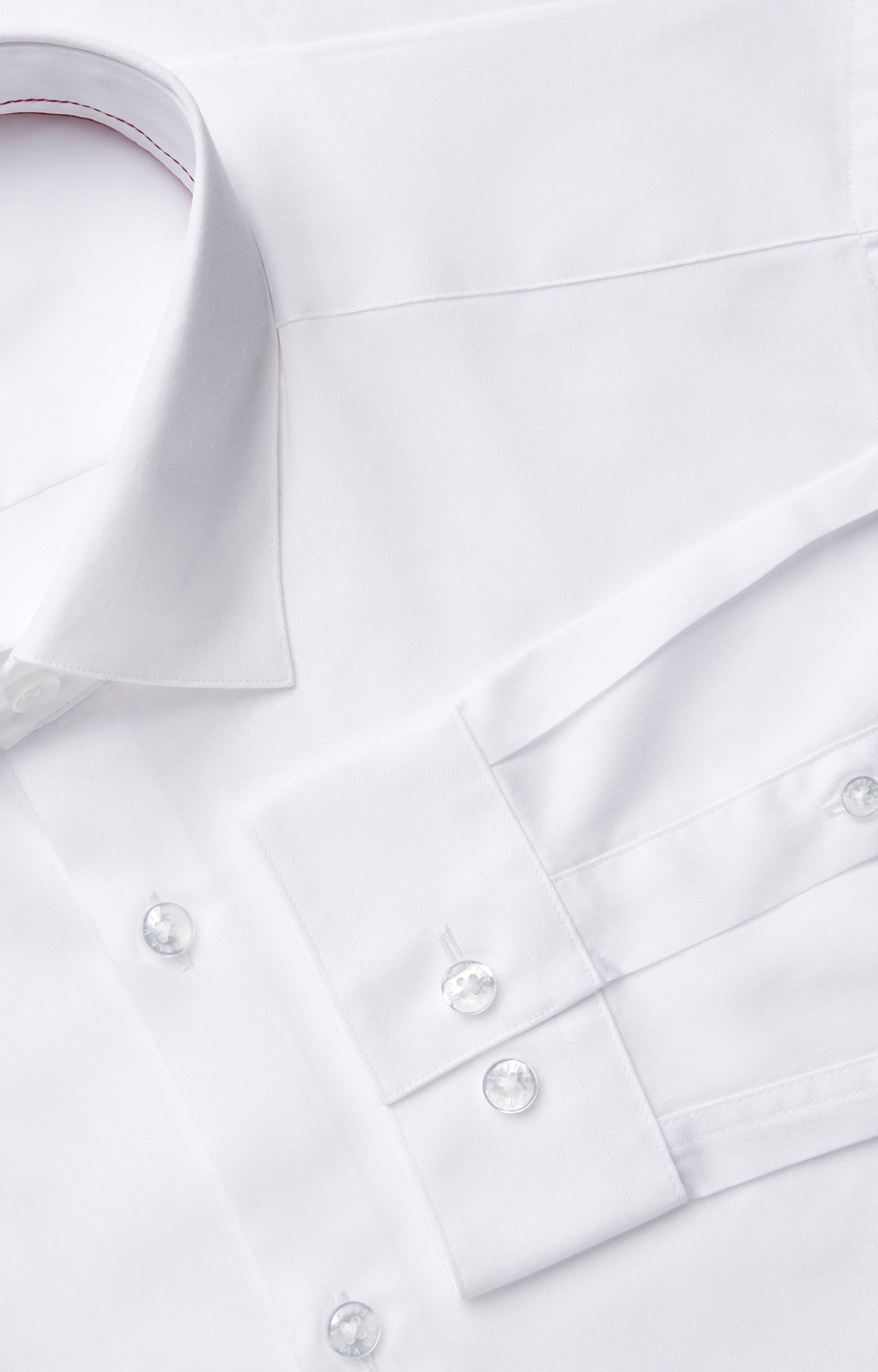 Dopasowana koszula z kołnierzem kryte button-down - 5