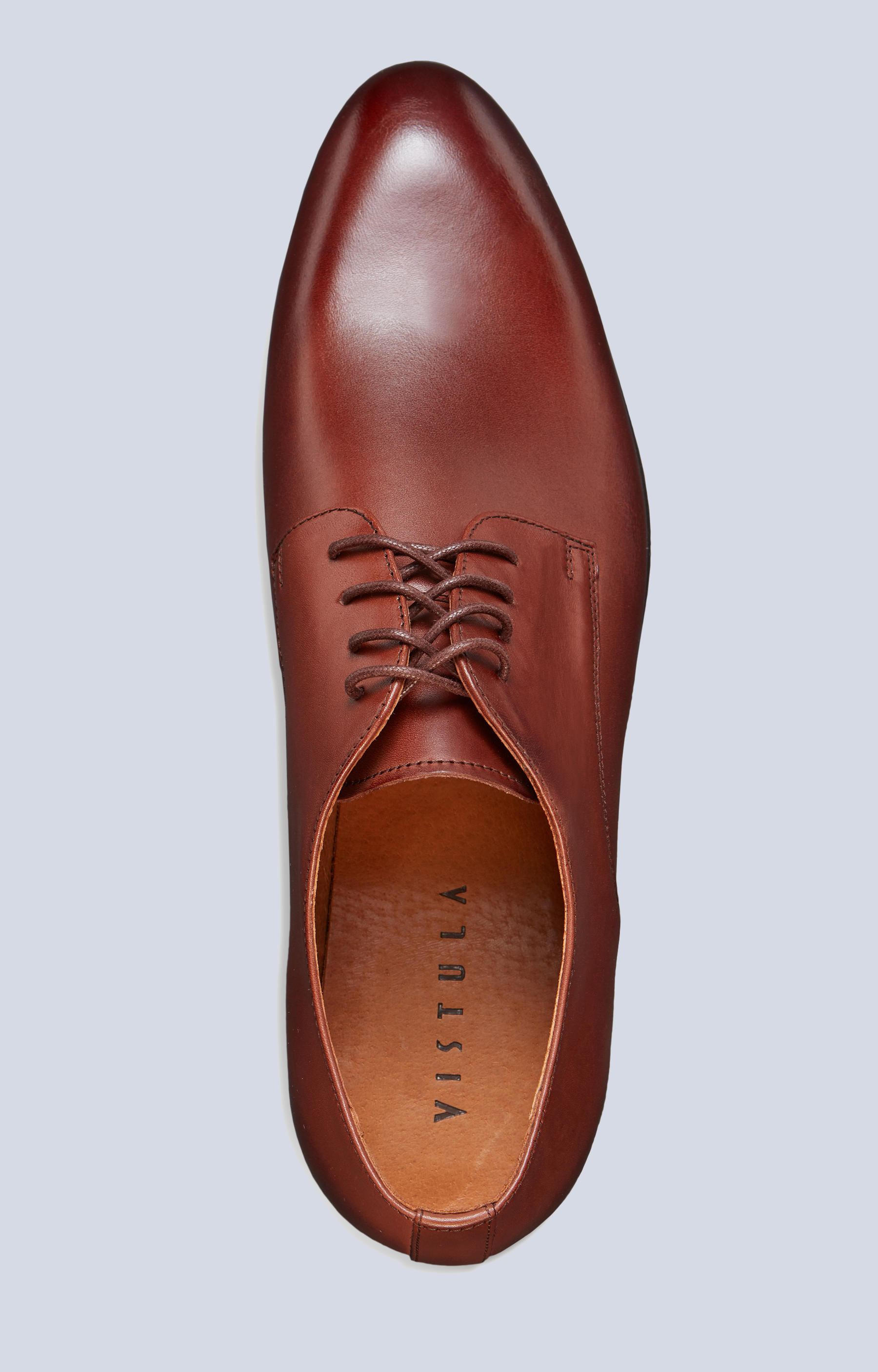 Skórzane buty typu derby, klasyczne do garnituru - 3