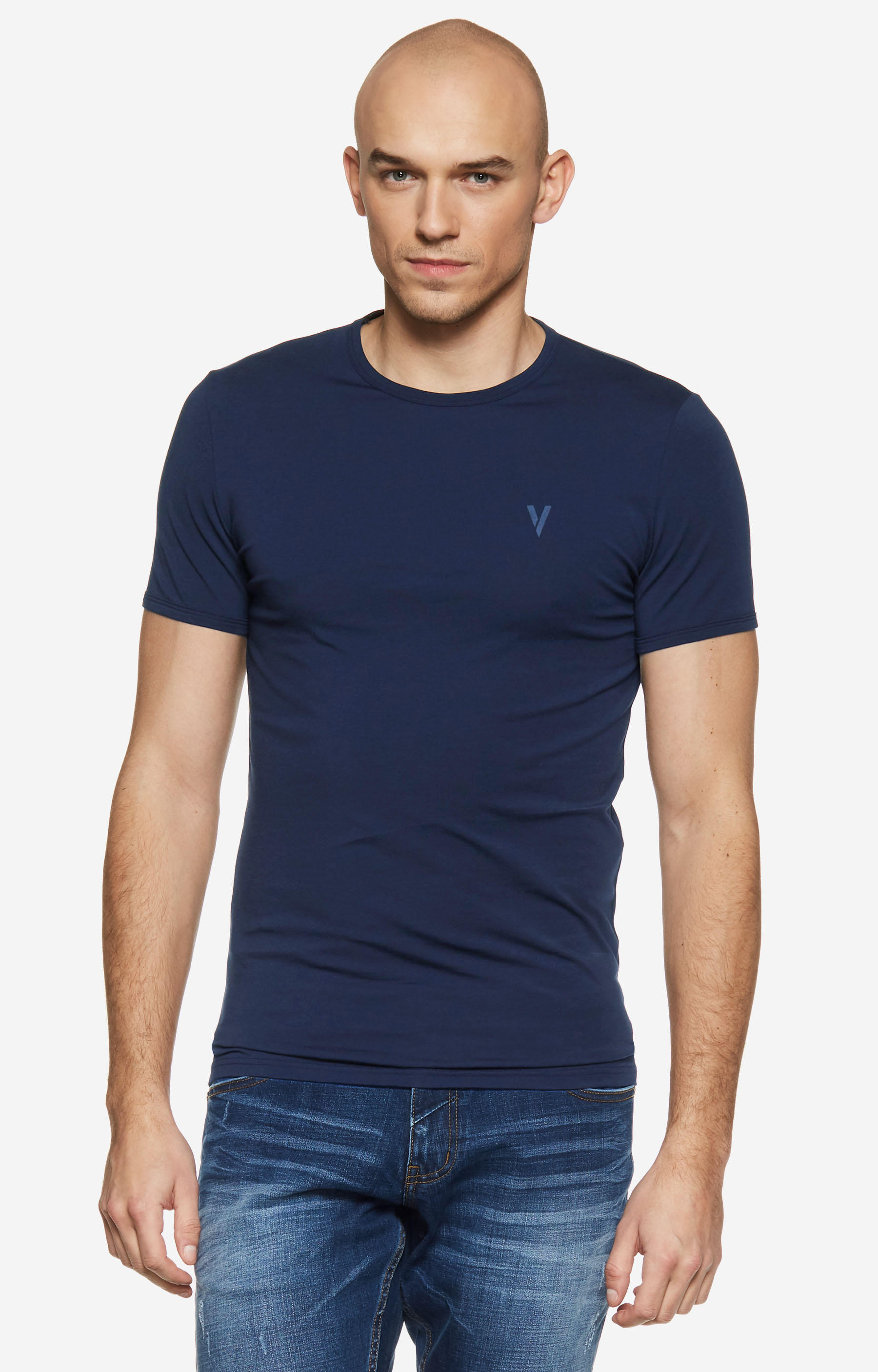 T-shirt basic dopasowany