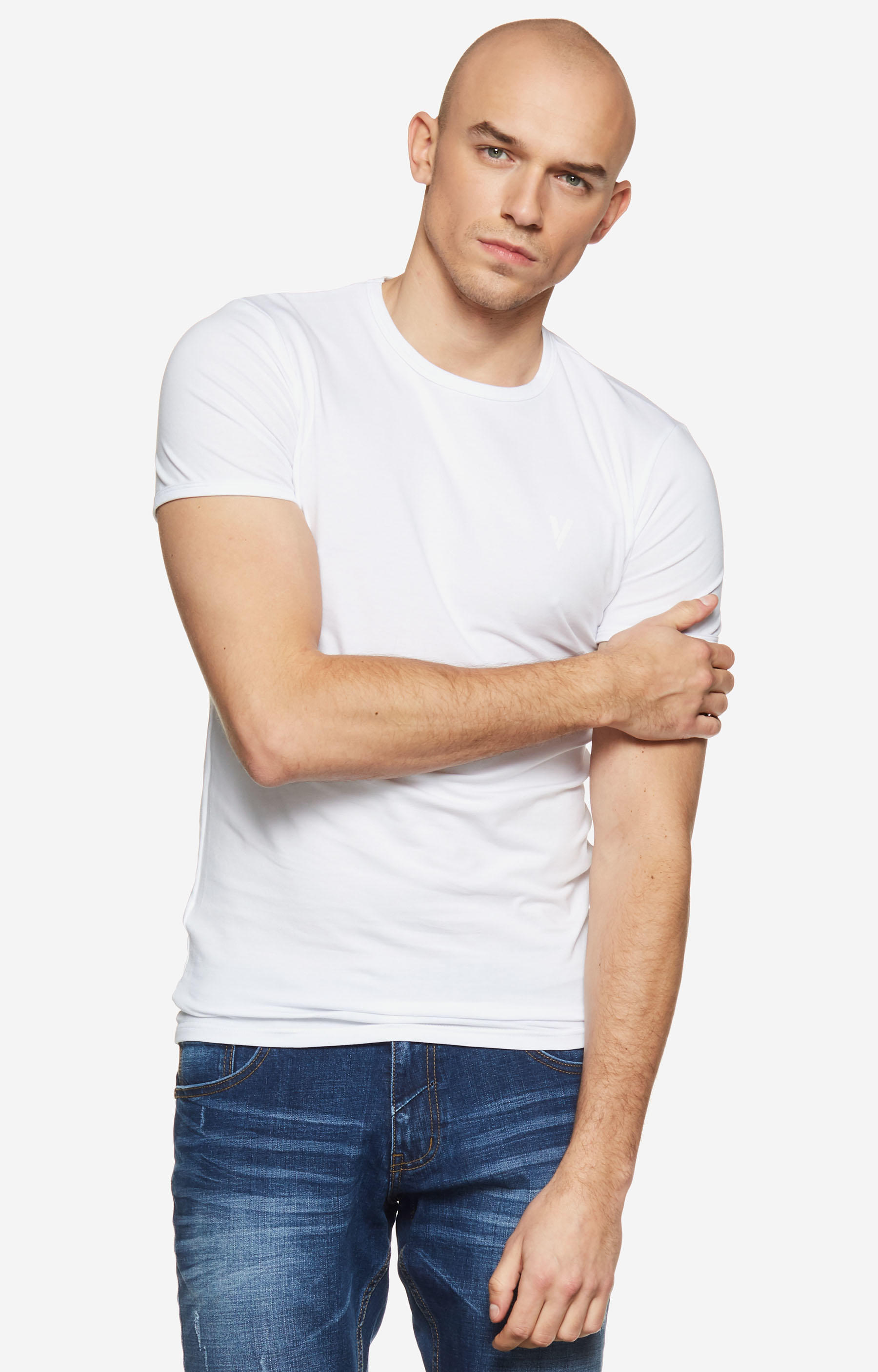 T-shirt basic dopasowany