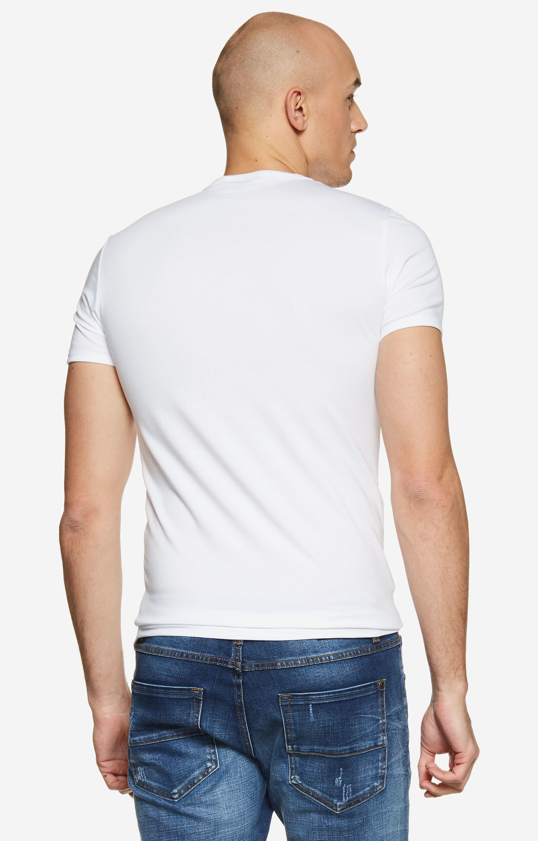 T-shirt basic dopasowany - 2