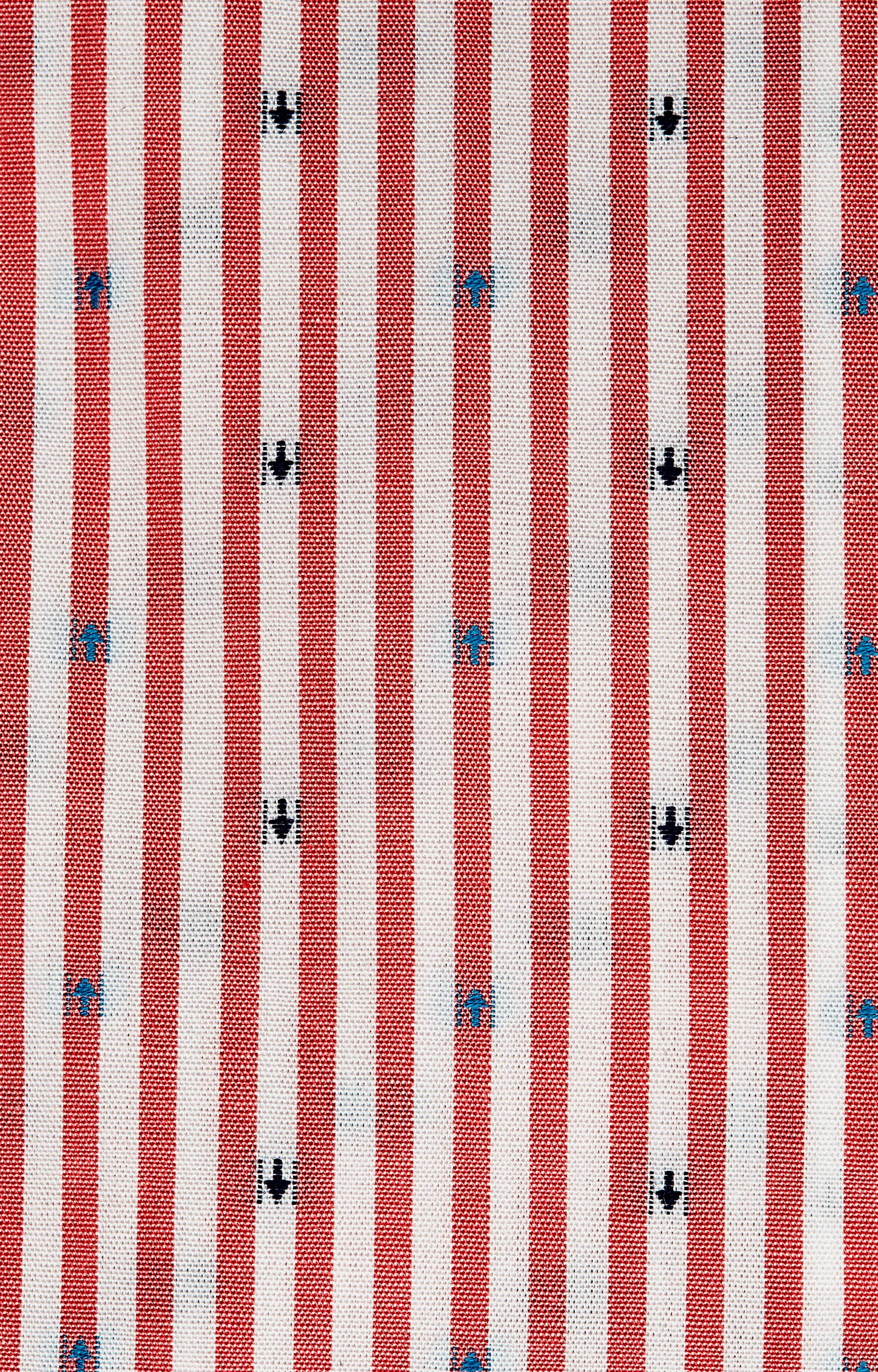 Dopasowana koszula w paski z kołnierzem typu kryte button-down - 5