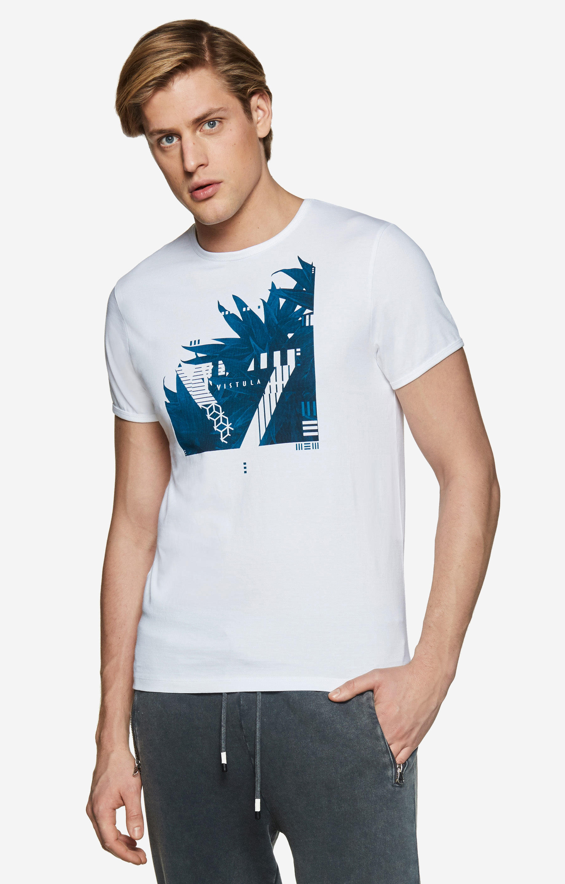 T-shirt LINATE VISTULA RED