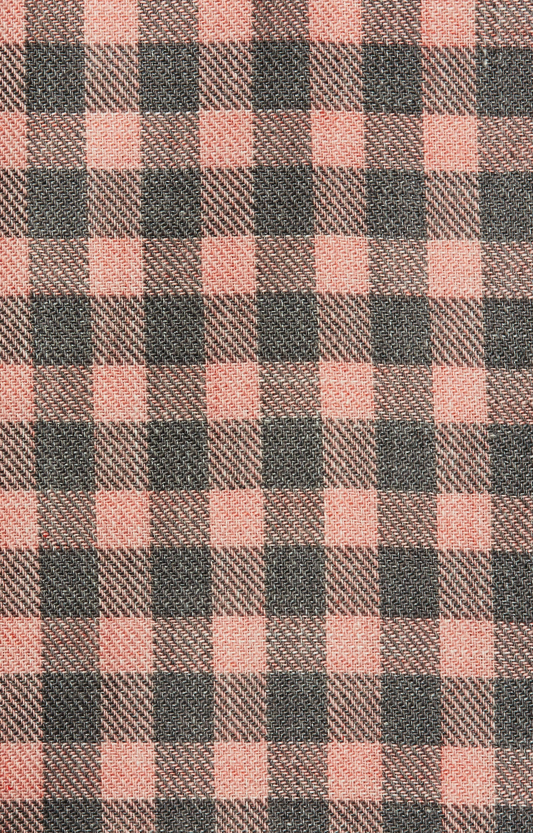 Koszula w kratę z włoskim kołnierzem - 6