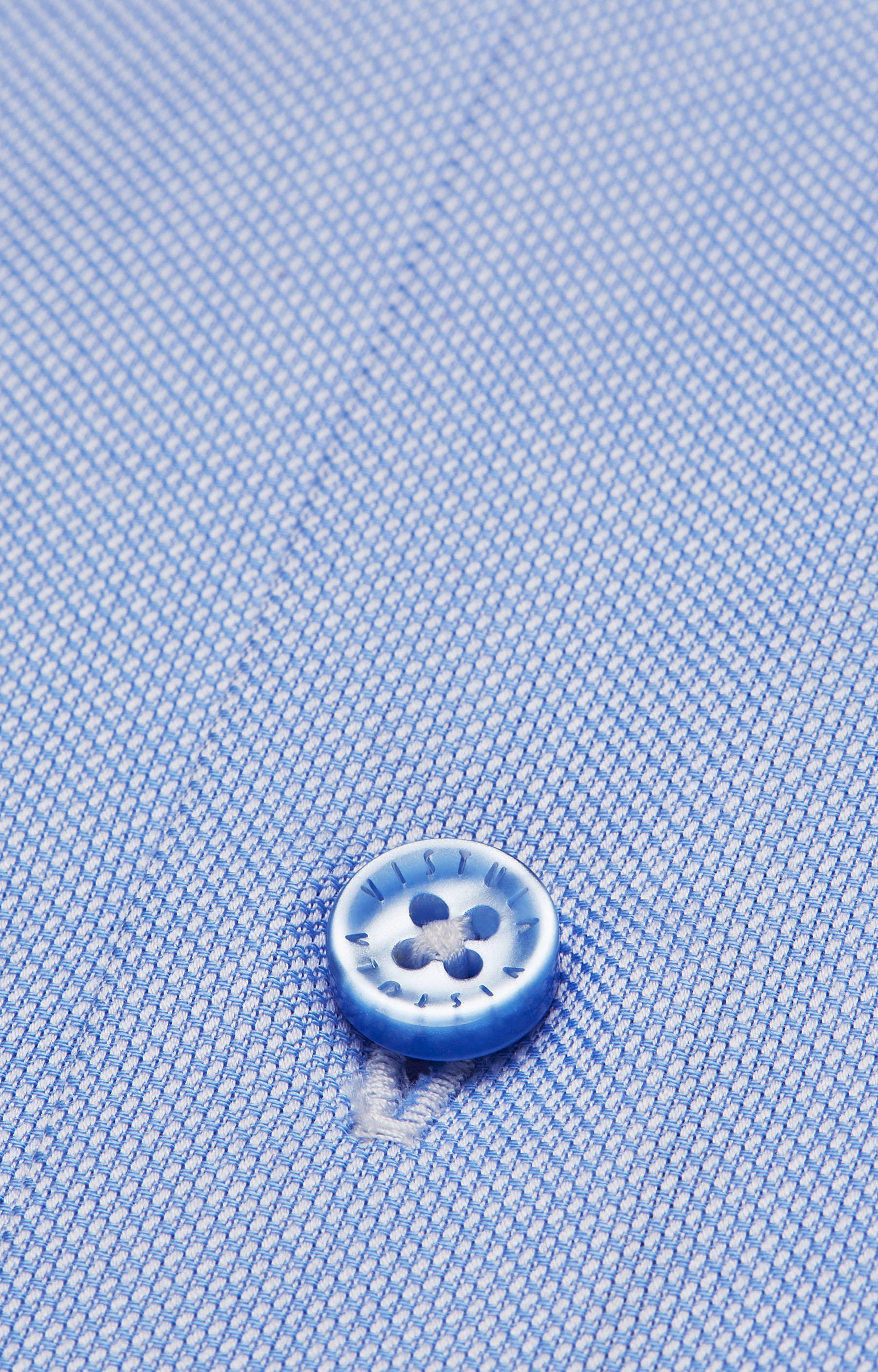 Swobodna koszula w strukturalny wzór z włoskim kołnierzem - 4