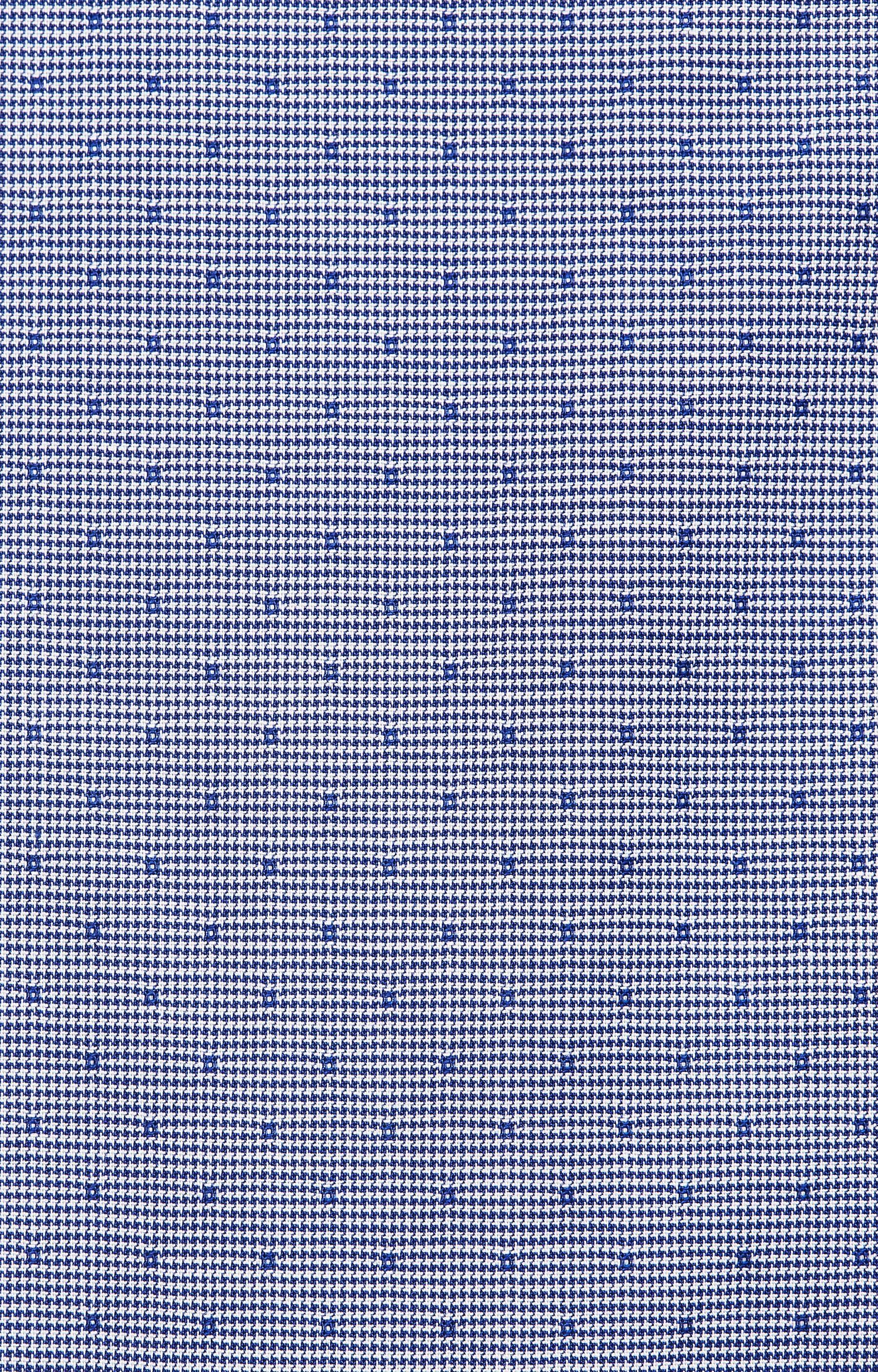 Koszula w mikrowzór z włoskim kołnierzem - 5