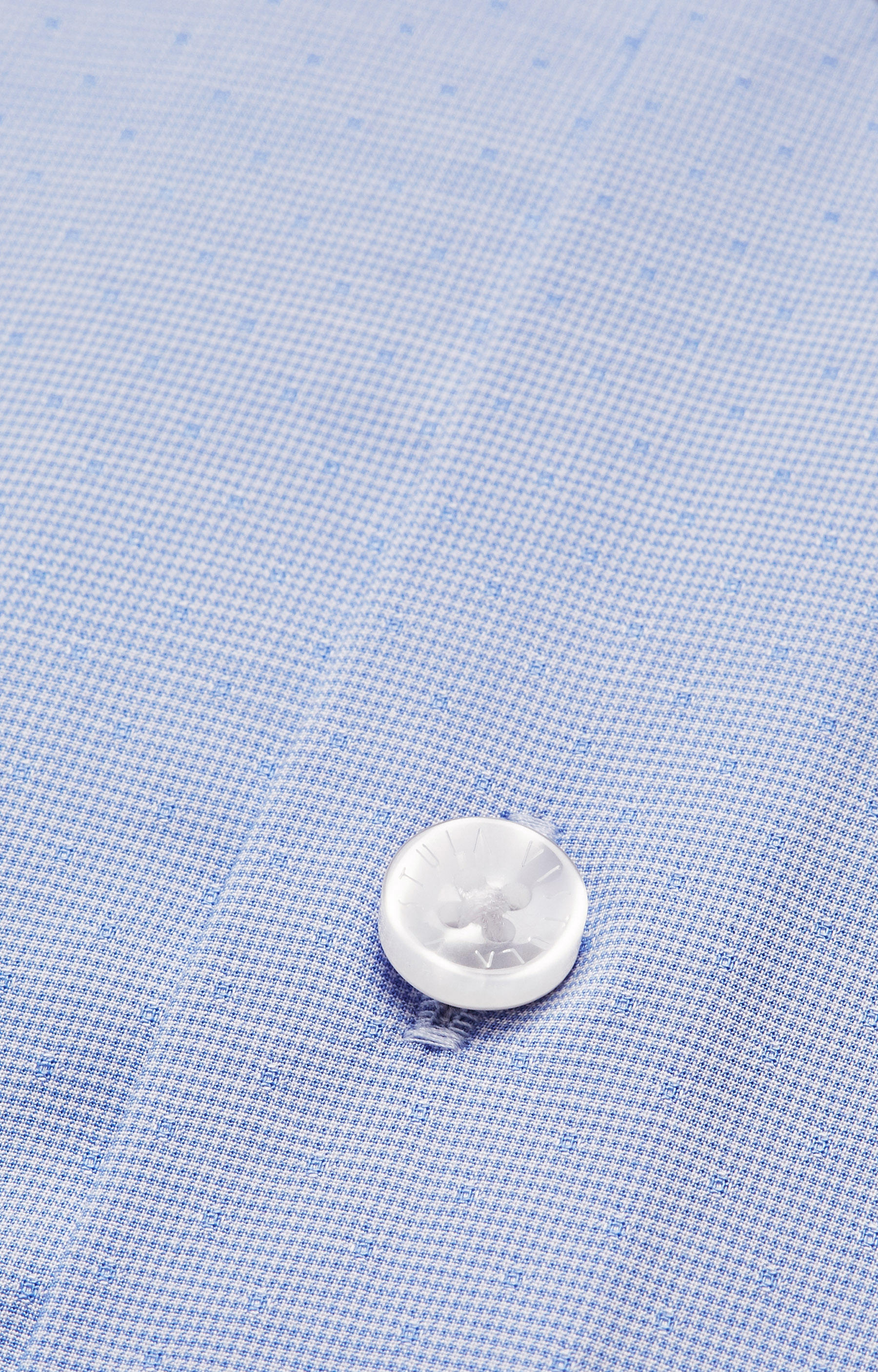 Koszula w mikrowzór z włoskim kołnierzem - 4