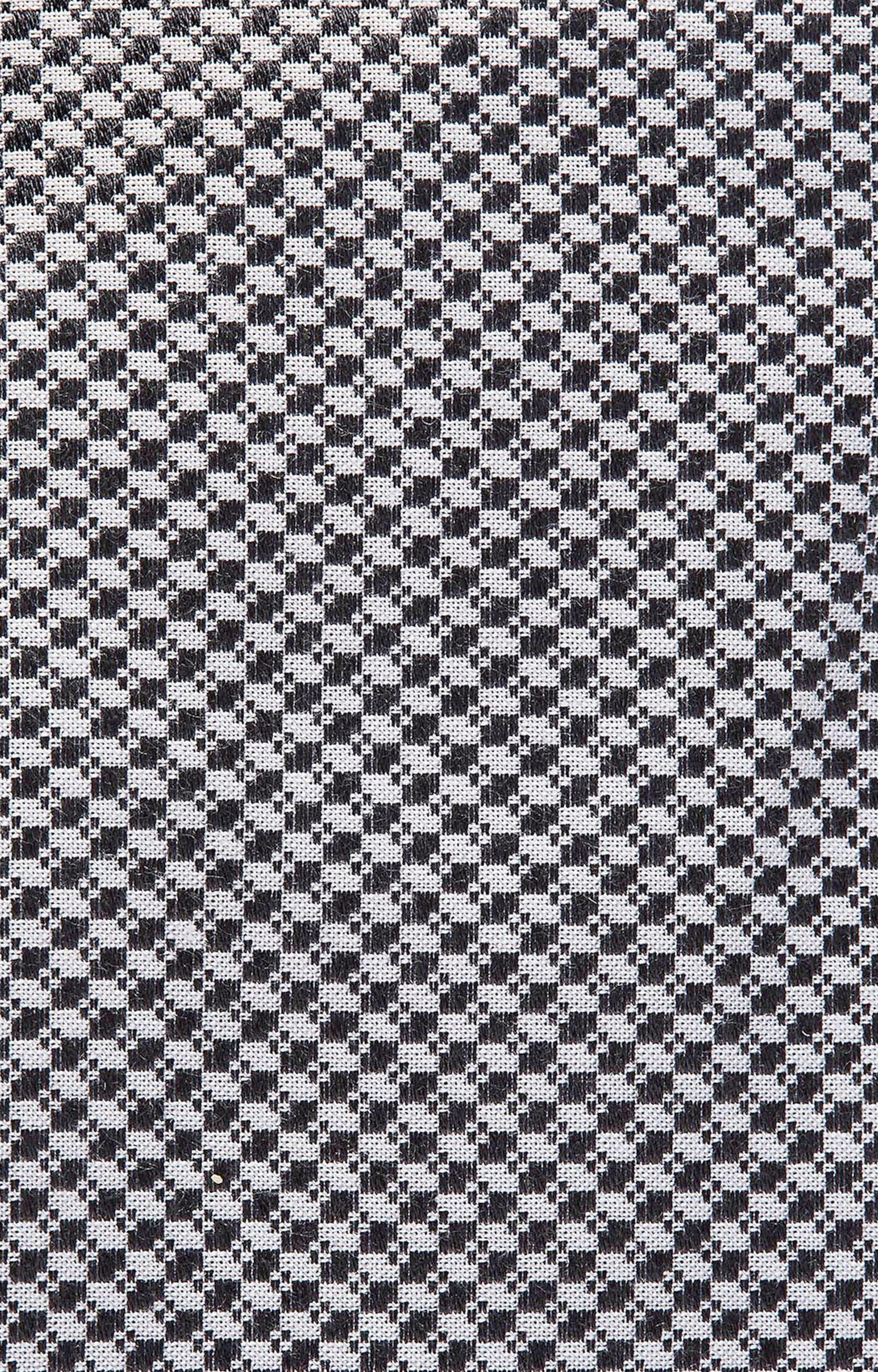 Koszula w mikrowzór z półwłoskim kołnierzem - 5