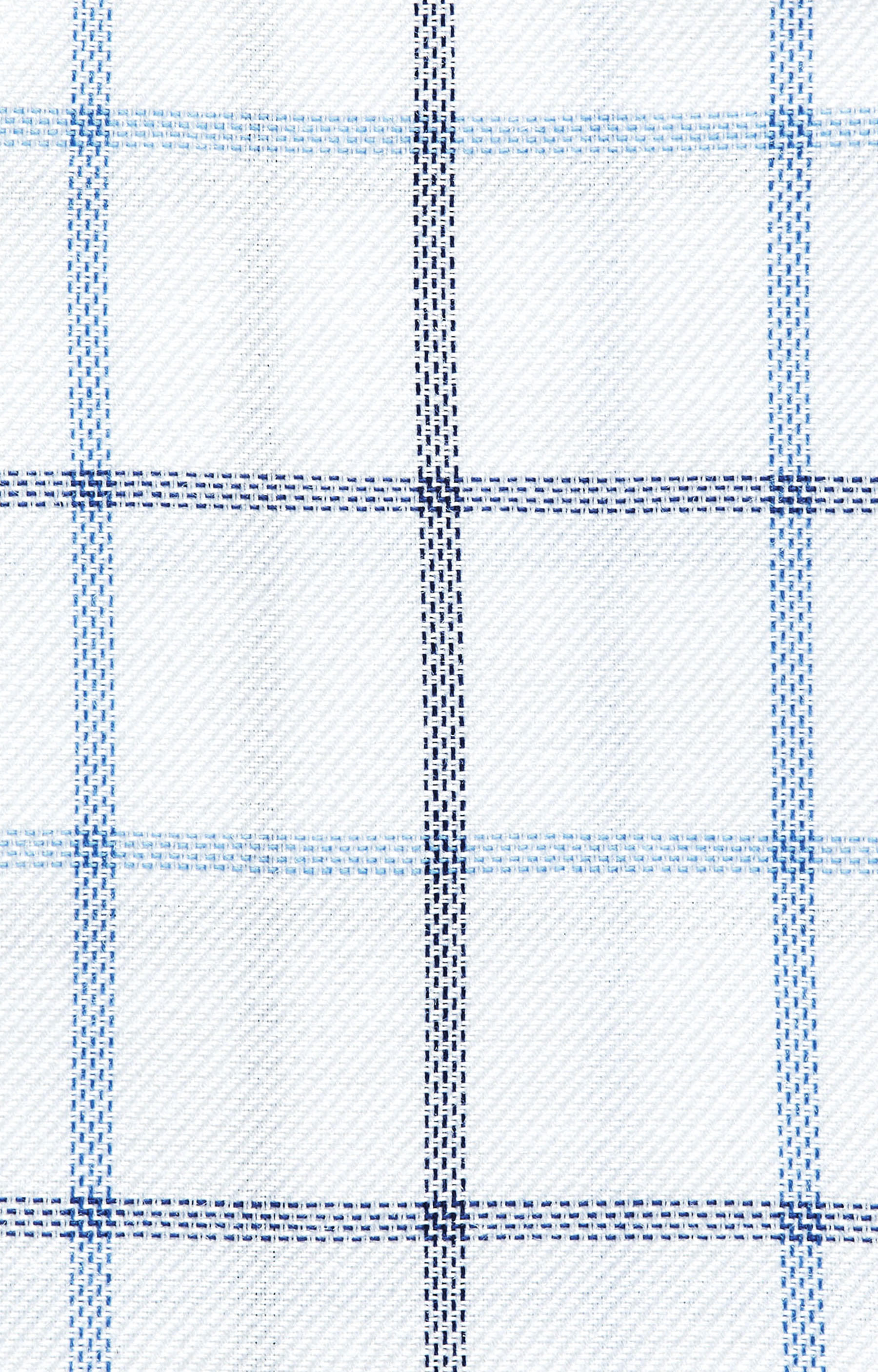 Koszula w kratę z półwłoskim kołnierzem - 5