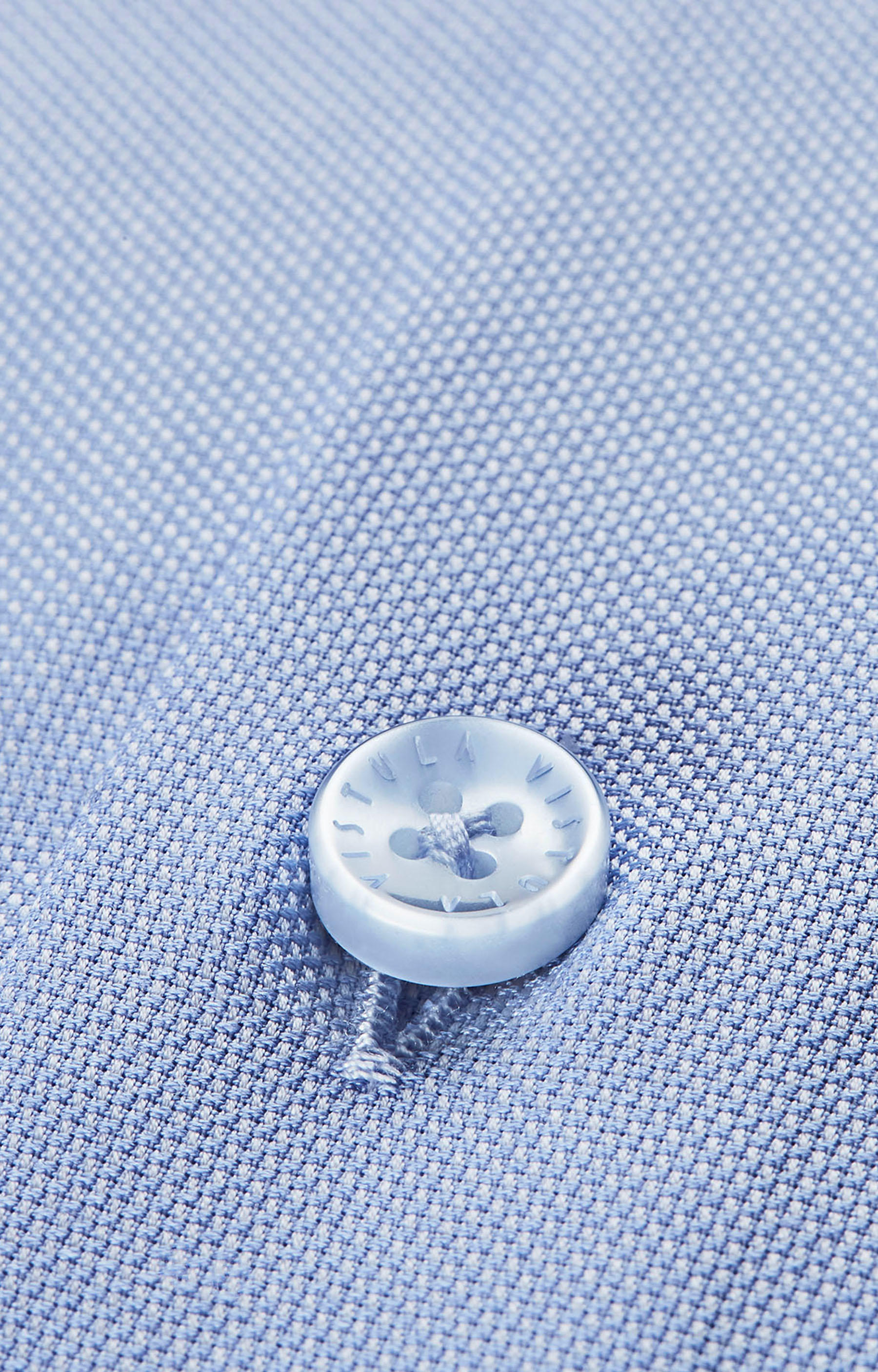 Koszula w mikrowzór z włoskim kołnierzem - 2