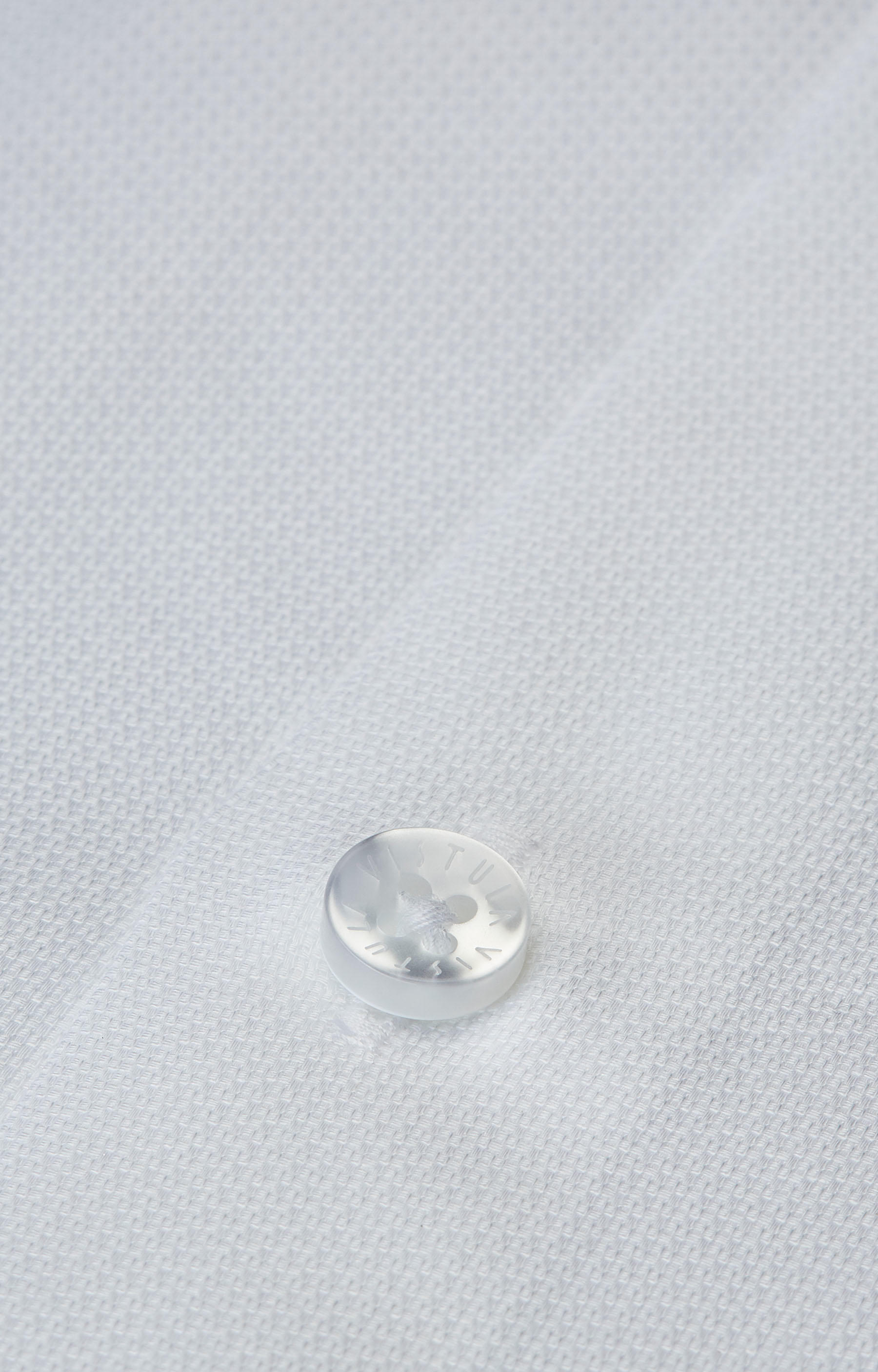 Swobodna koszula w strukturalny wzór z półwłoskim kołnierzem - 4