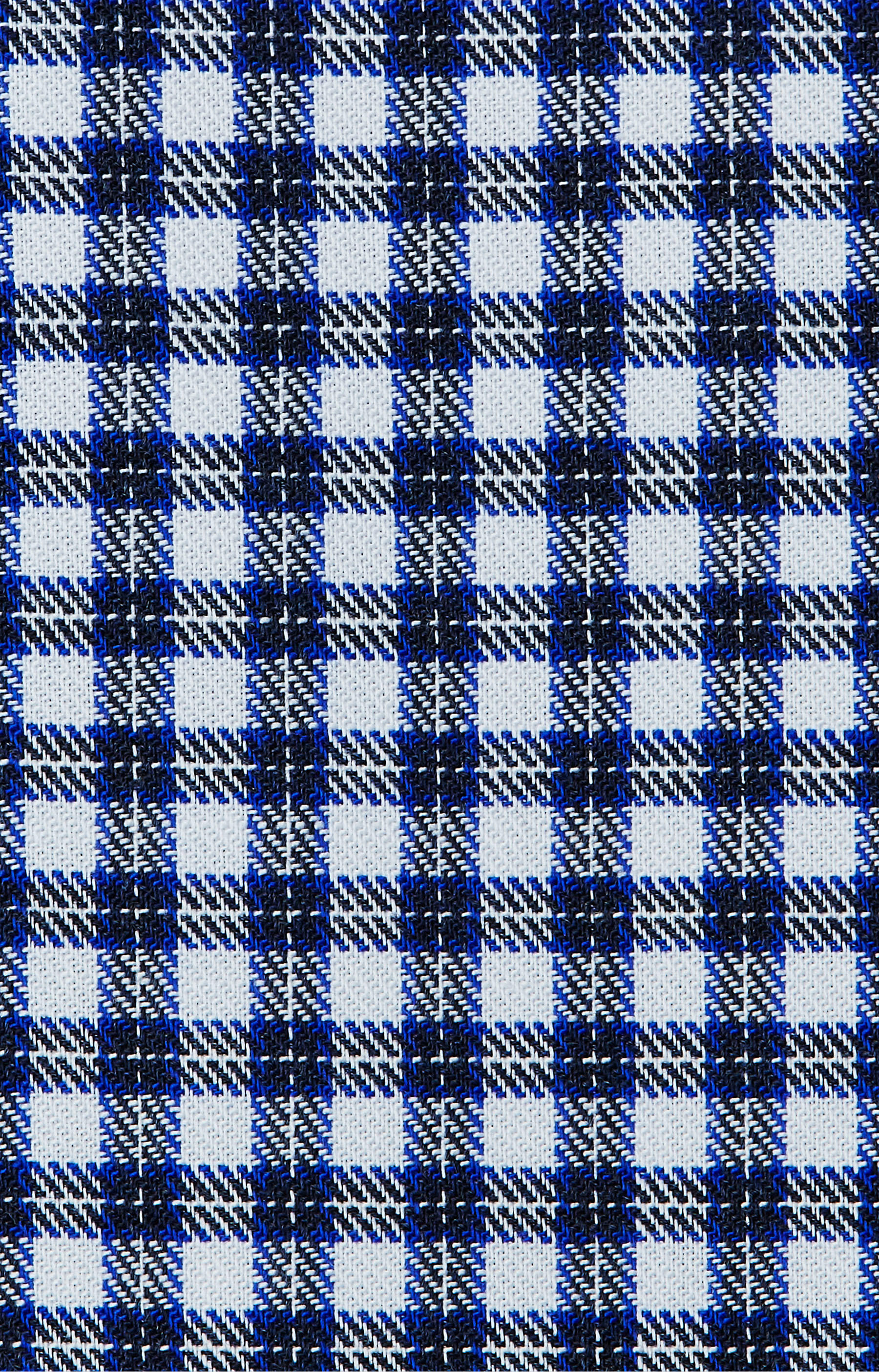 Swobodna koszula w kratę z kieszonką, klasyczny kołnierz - 5