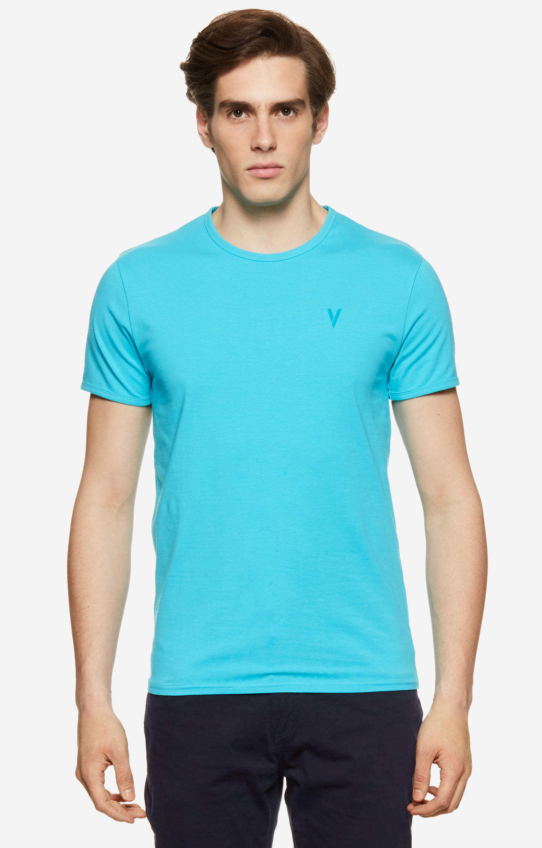 T-shirt w melanżowy wzór