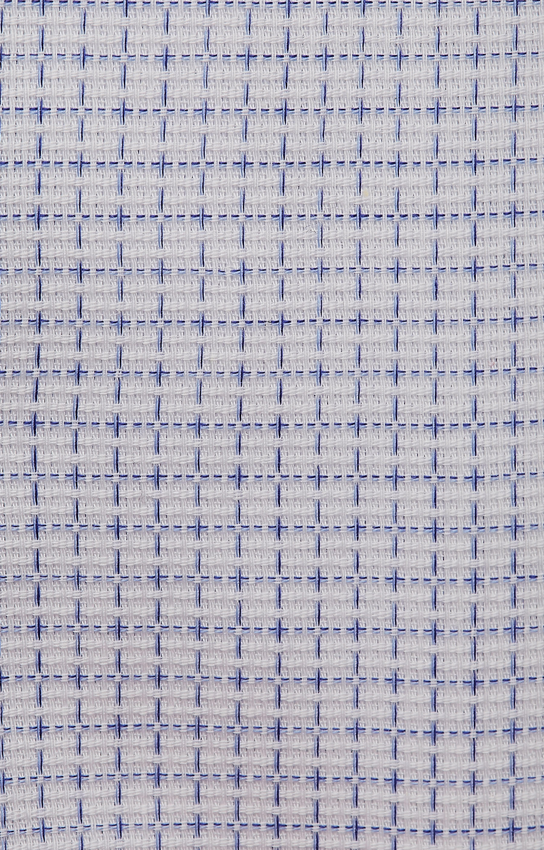 Koszula w kratę z włoskim kołnierzem - 5