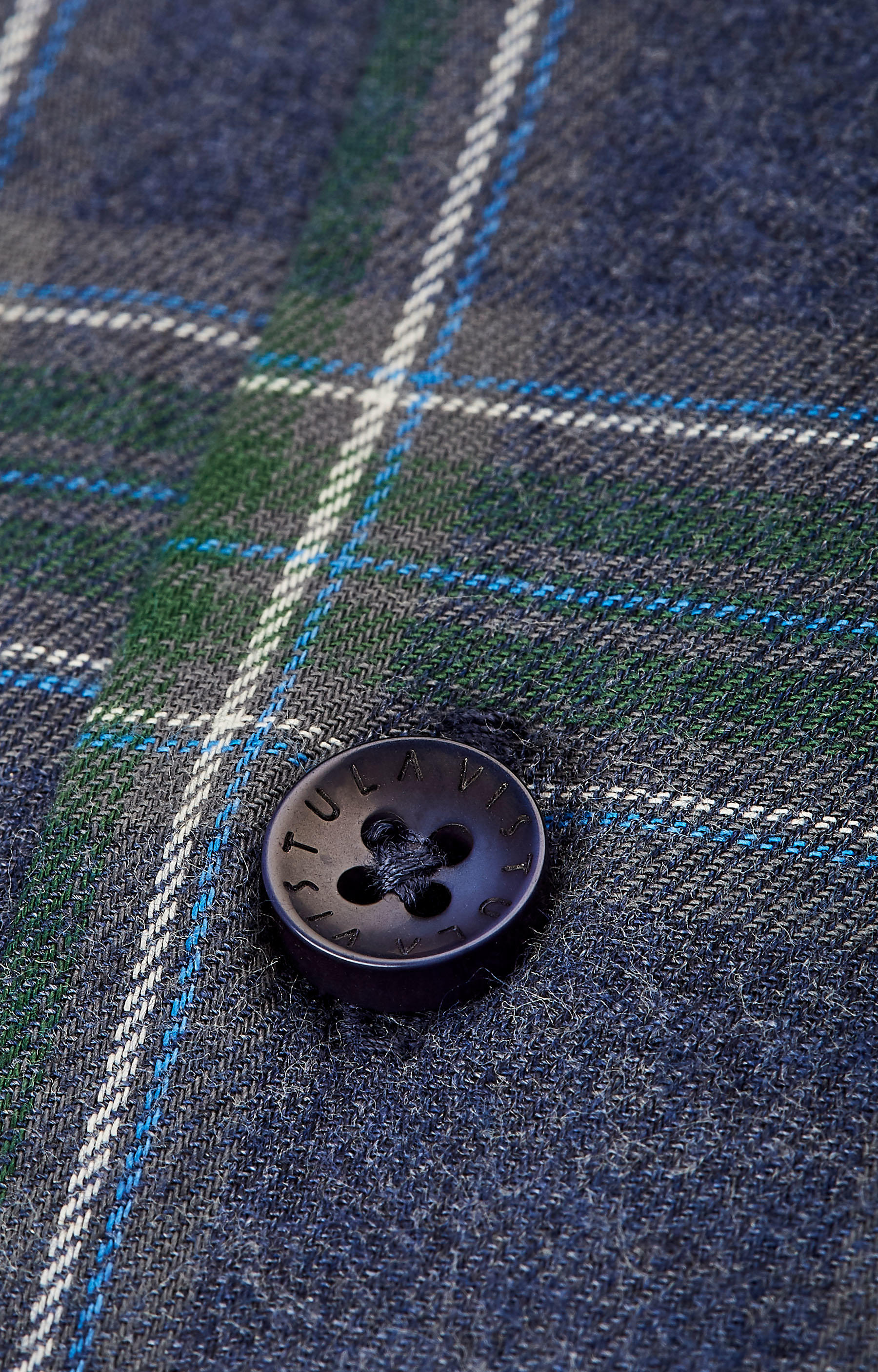 Koszule w kratę z kołnierzem kryte button-down - 4