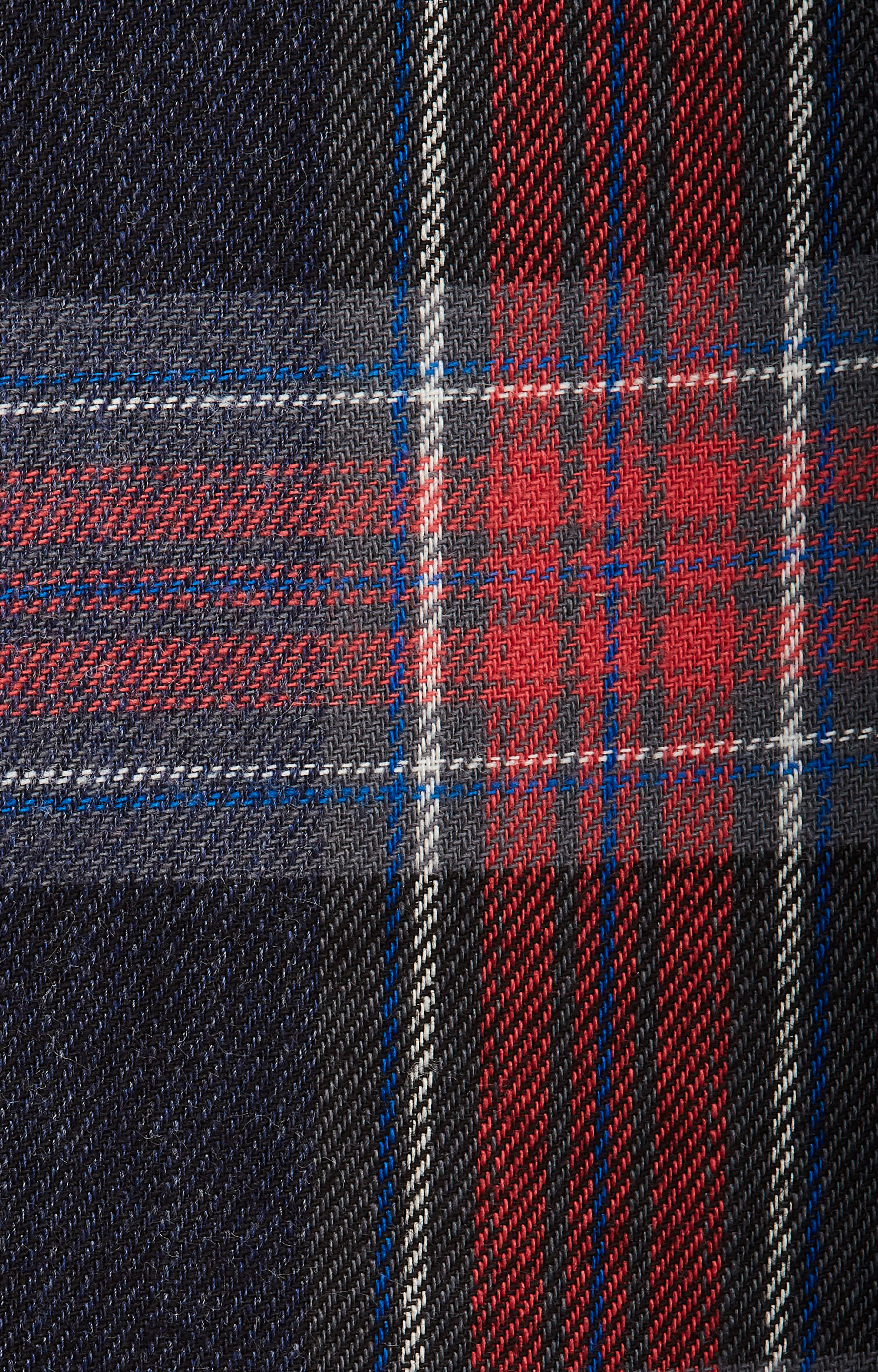 Koszula w kratę z kołnierzem kryte button-down - 5