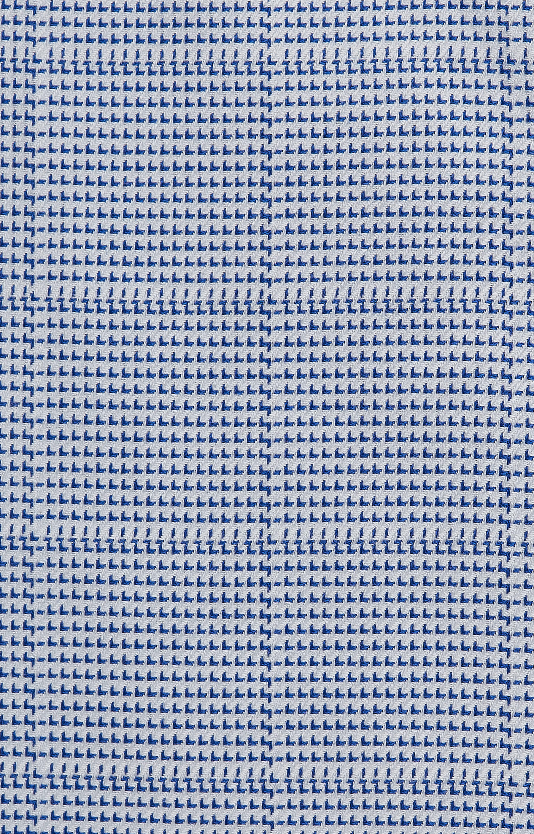 Swobodna koszula w mikrowzór z włoskim kołnierzem - 5