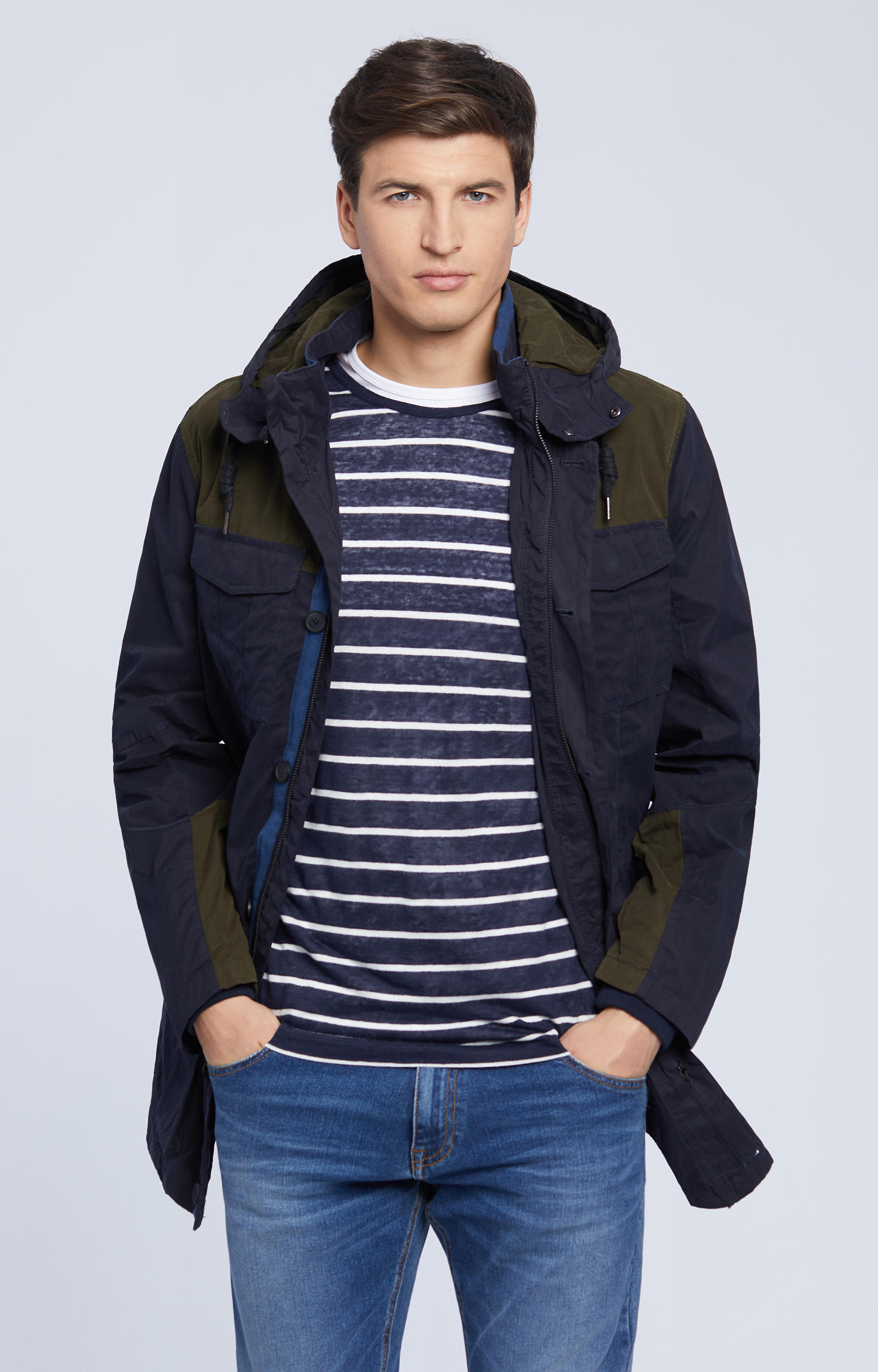 Parka z odpinanym kapturem - 2
