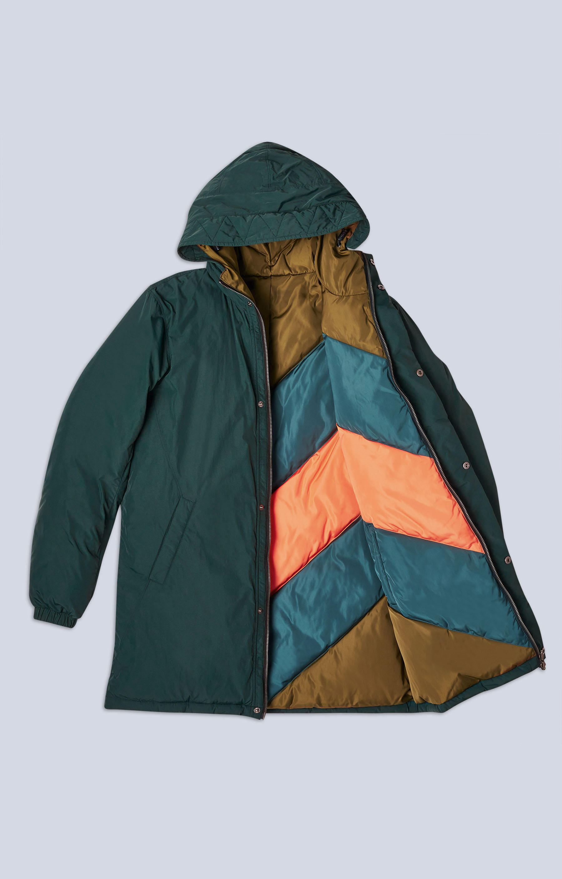 Dwustronna, pikowana kurtka - 7