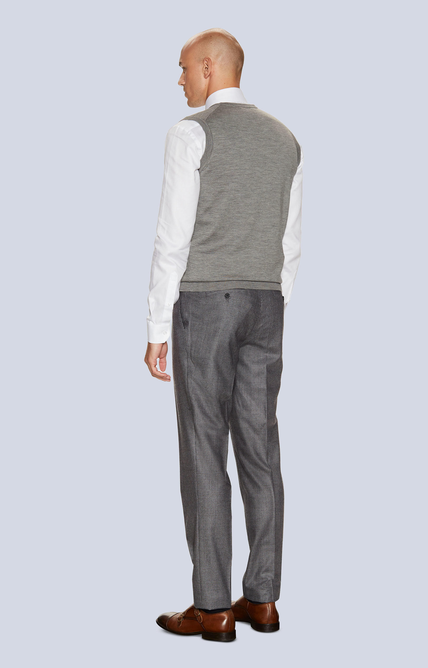 Lekki, wełniany bezrękawnik - 2