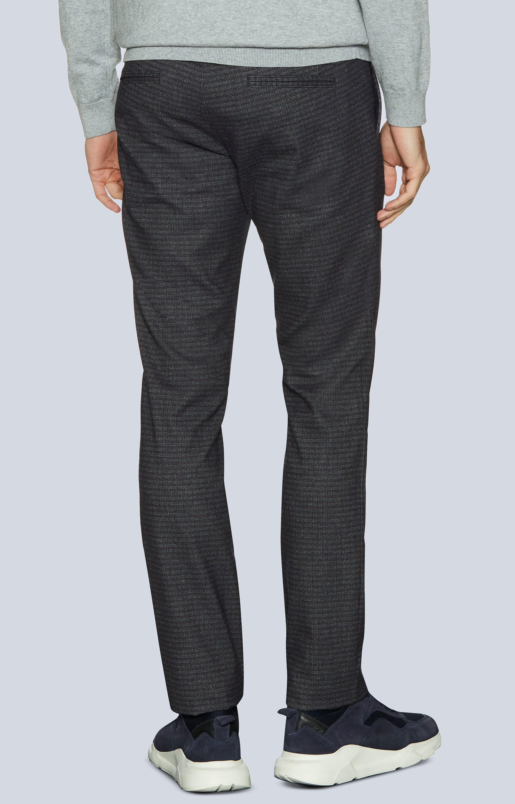 Dopasowane spodnie w kratę - 2