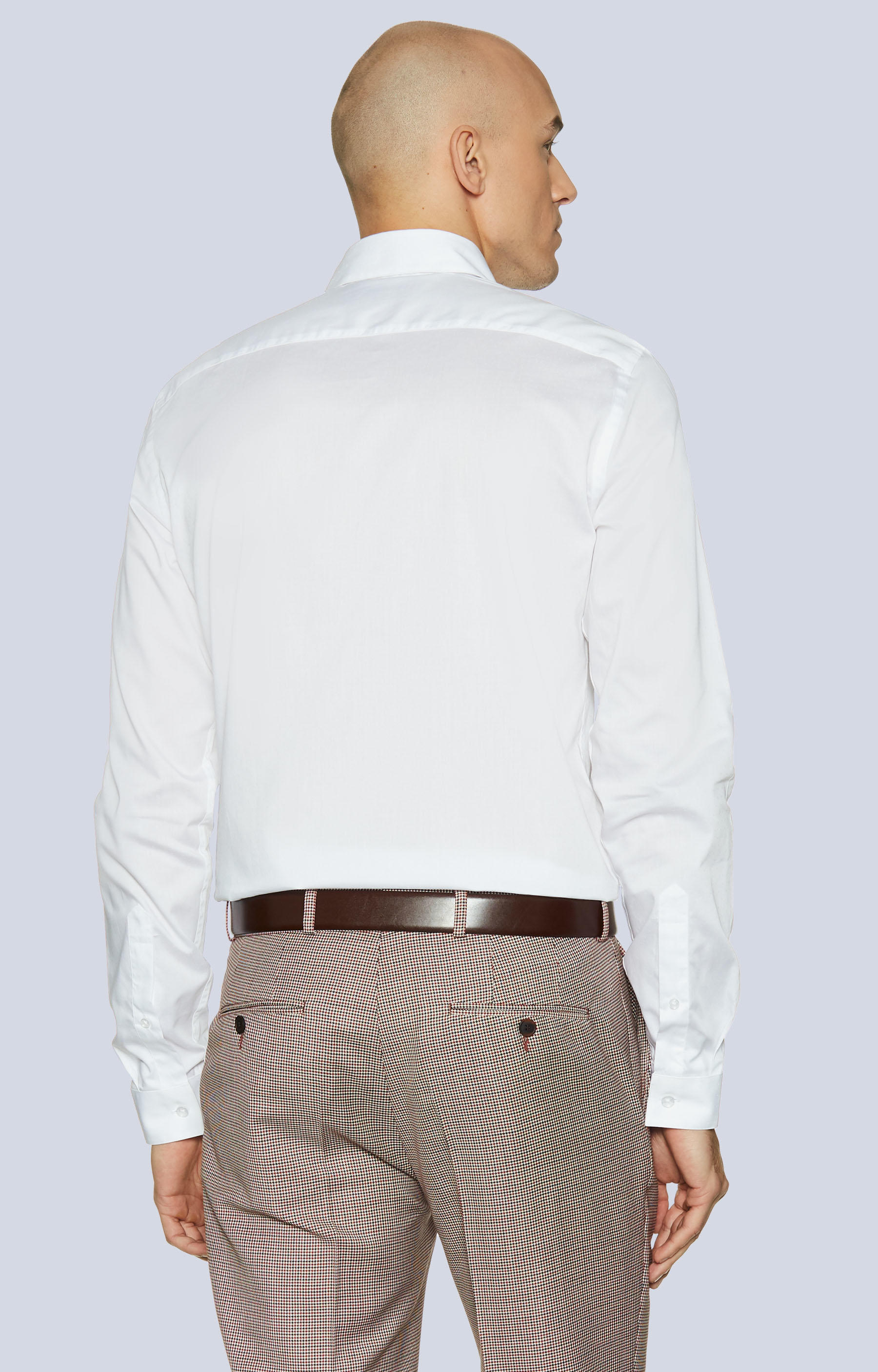 Dopasowana koszula z kołnierzem kryte button-down - 3