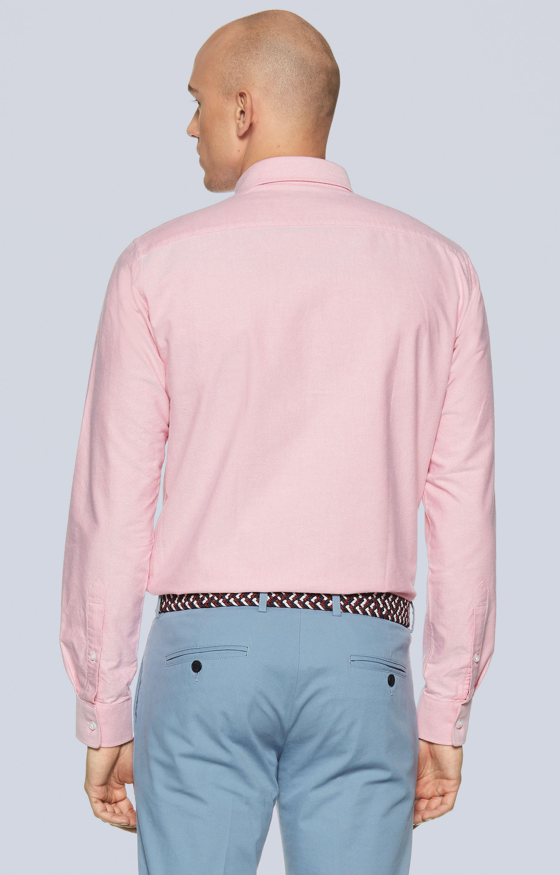 Koszula z kieszonką i kołnierzem button-down - 2