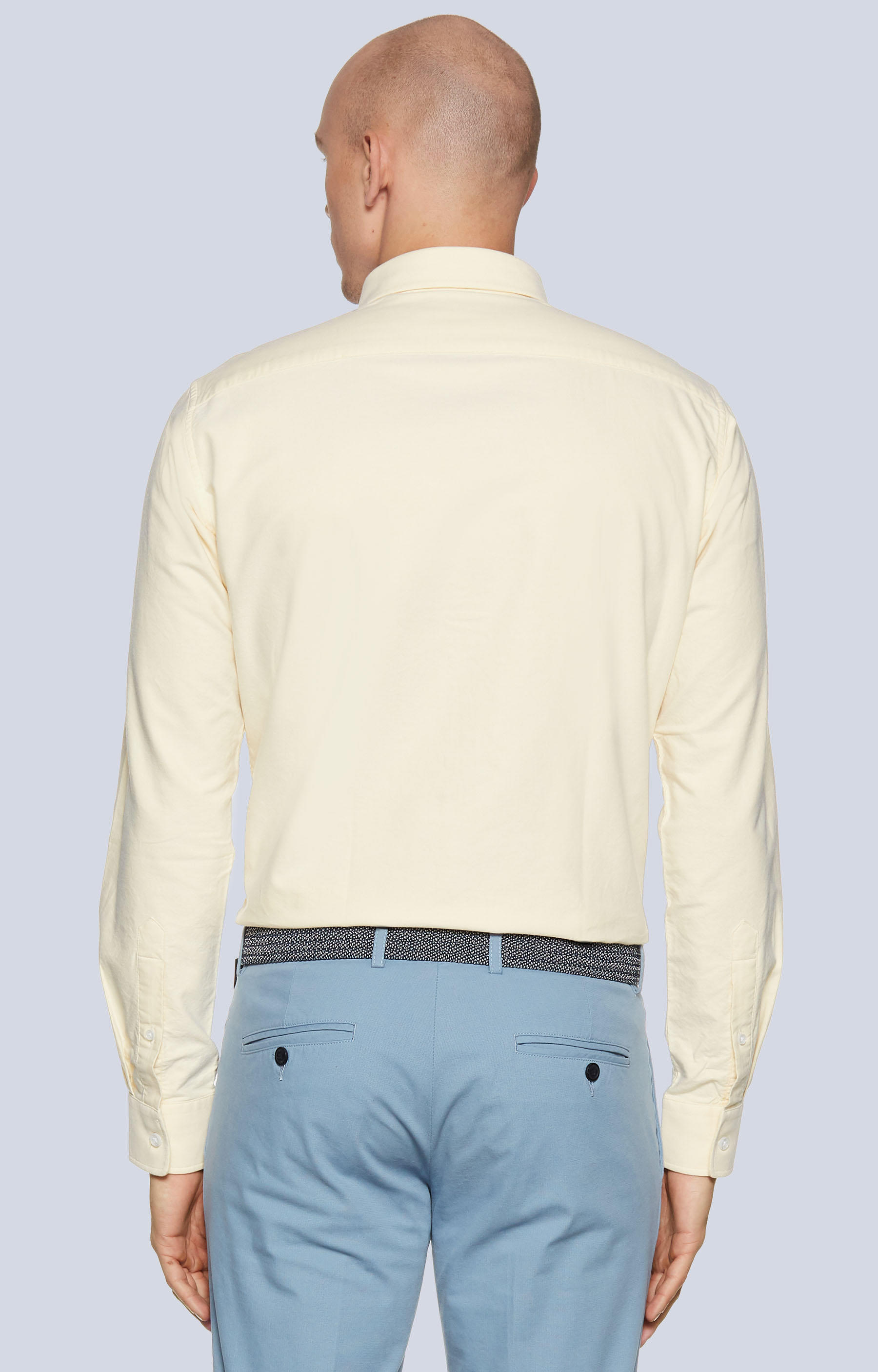 Koszula z kieszonką i kołnierzem button-down - 2