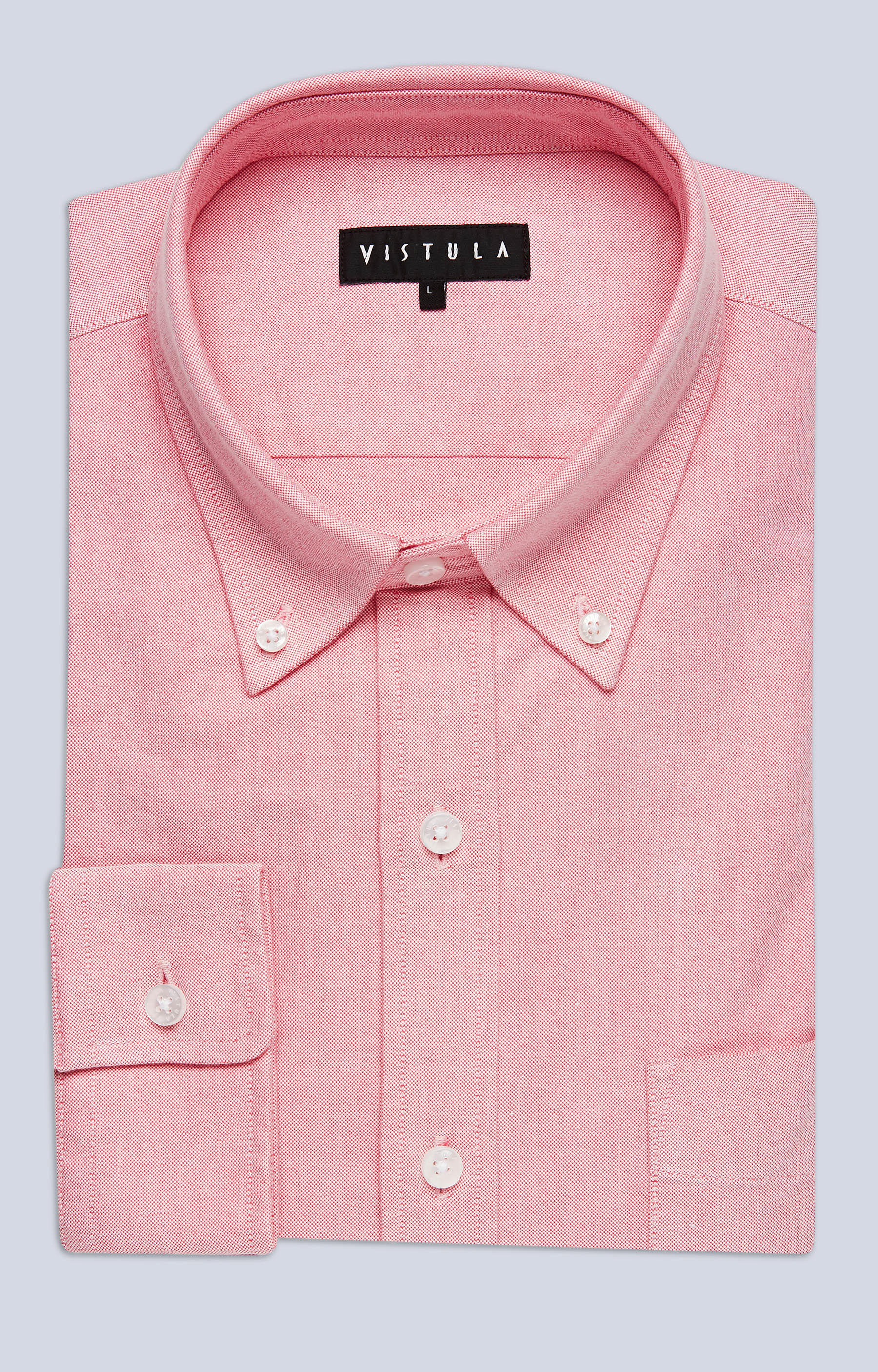 Koszula z kieszonką i kołnierzem button-down - 3