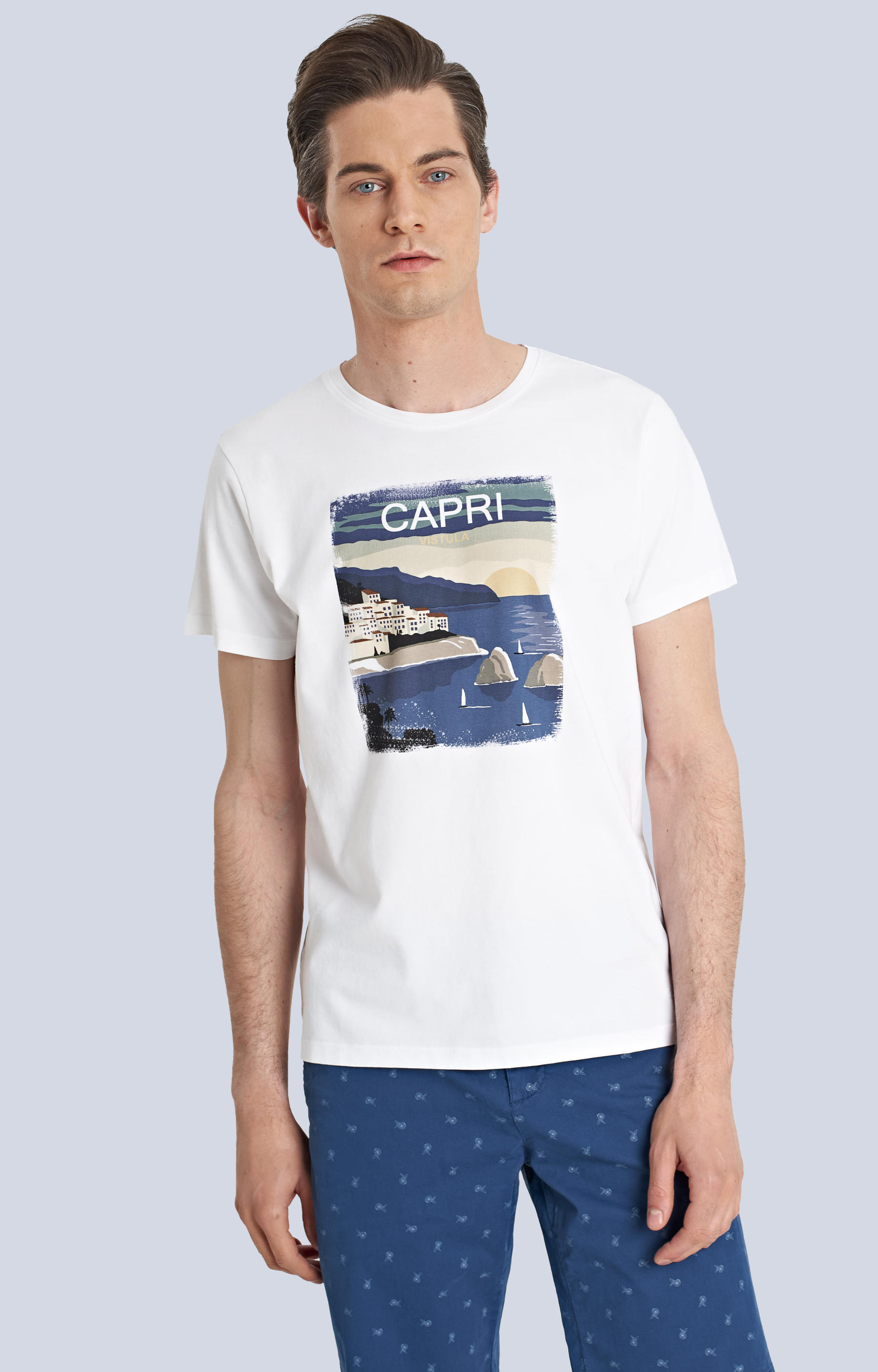 T-shirt z grafiką