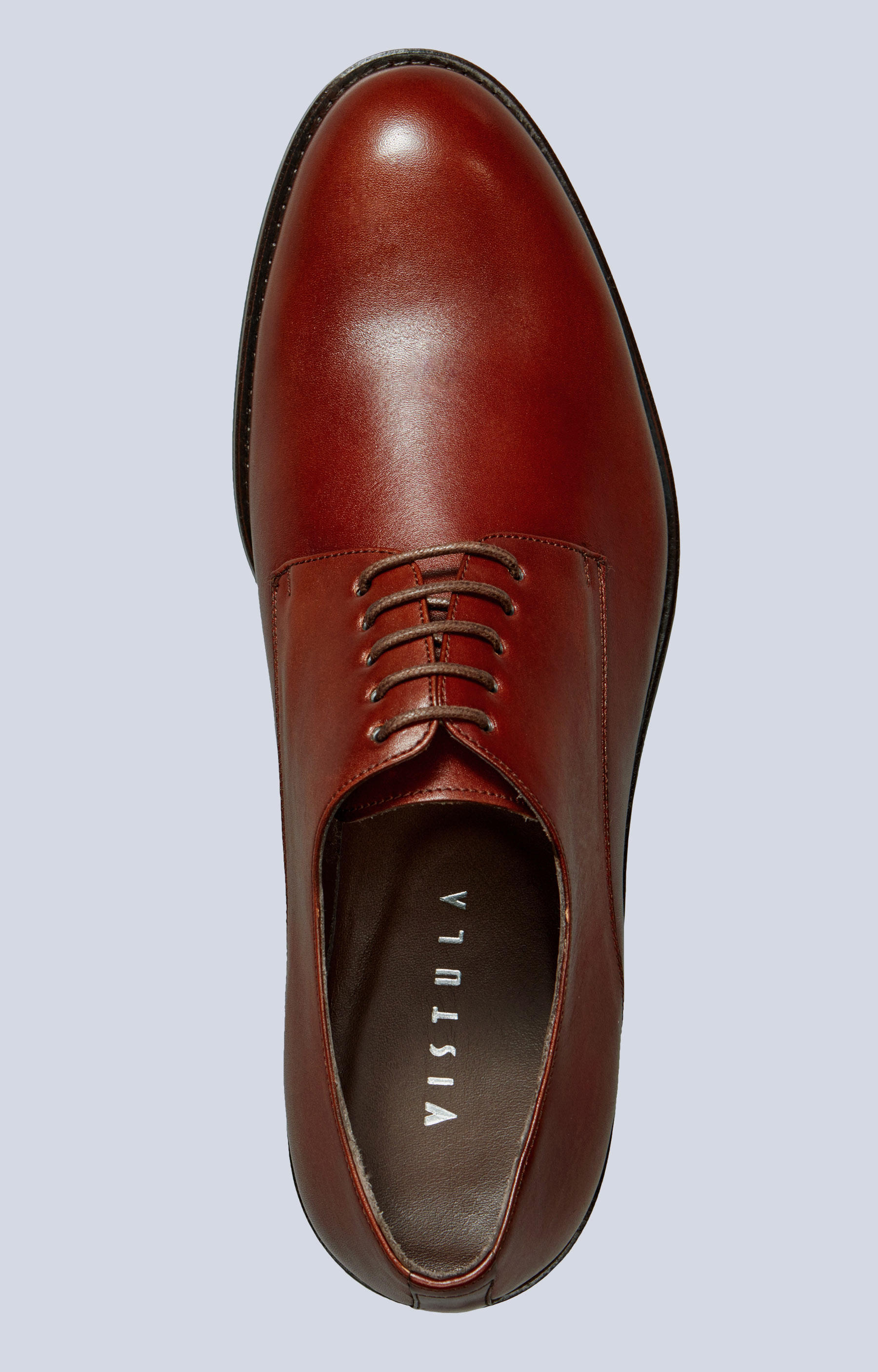 Skórzane buty typu derby, klasyczne do garnituru - 3