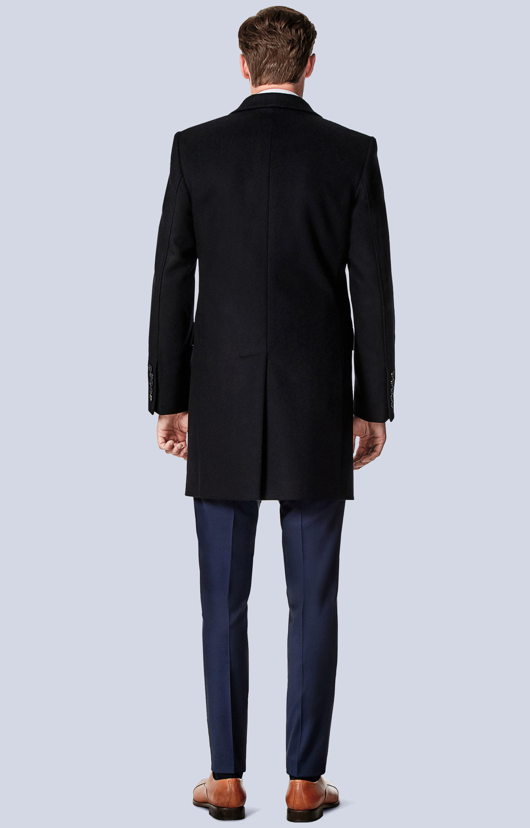 Elegancki płaszcz wełniany - 3