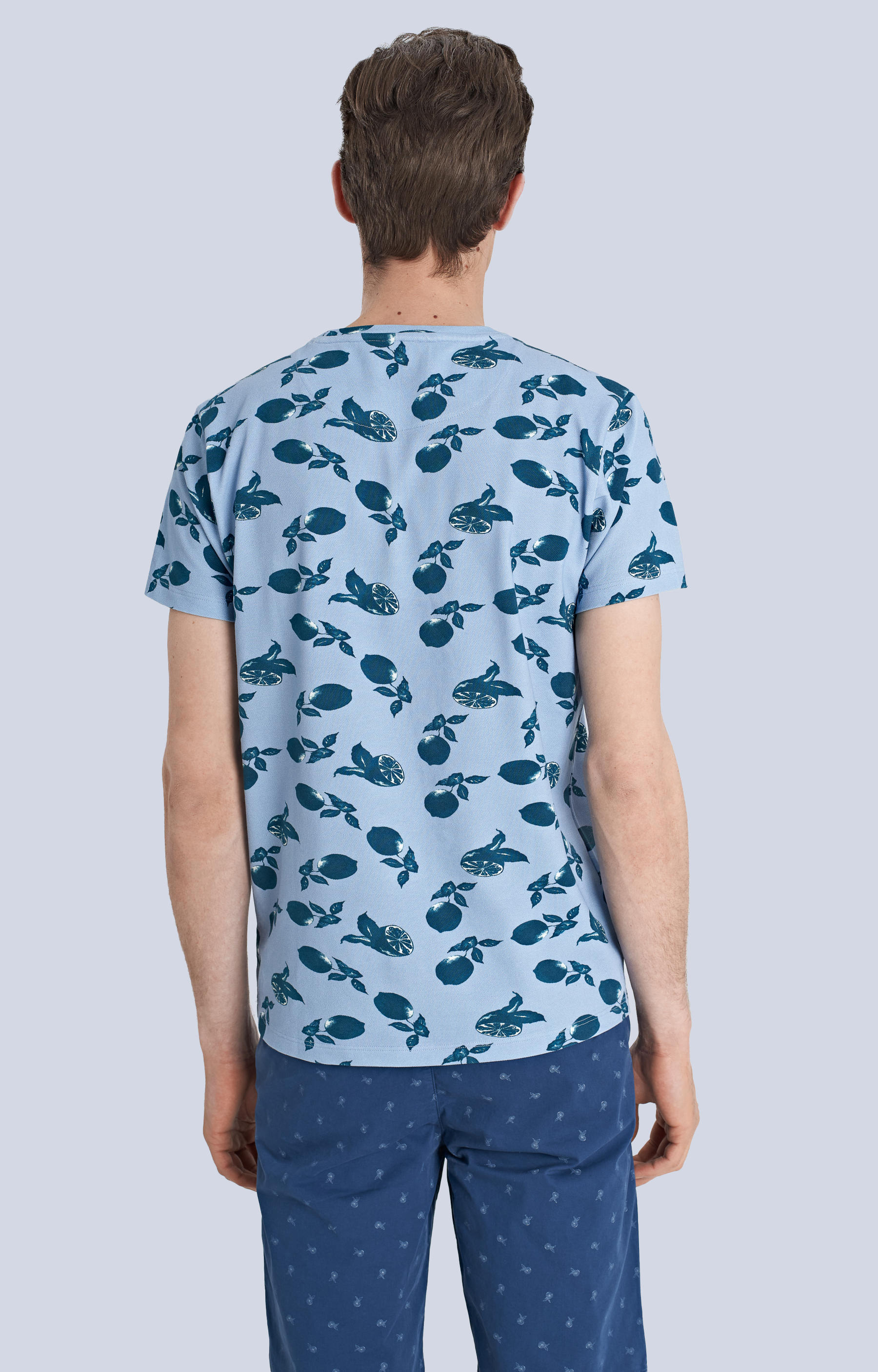 T-shirt z nadrukiem w cytryny - 2