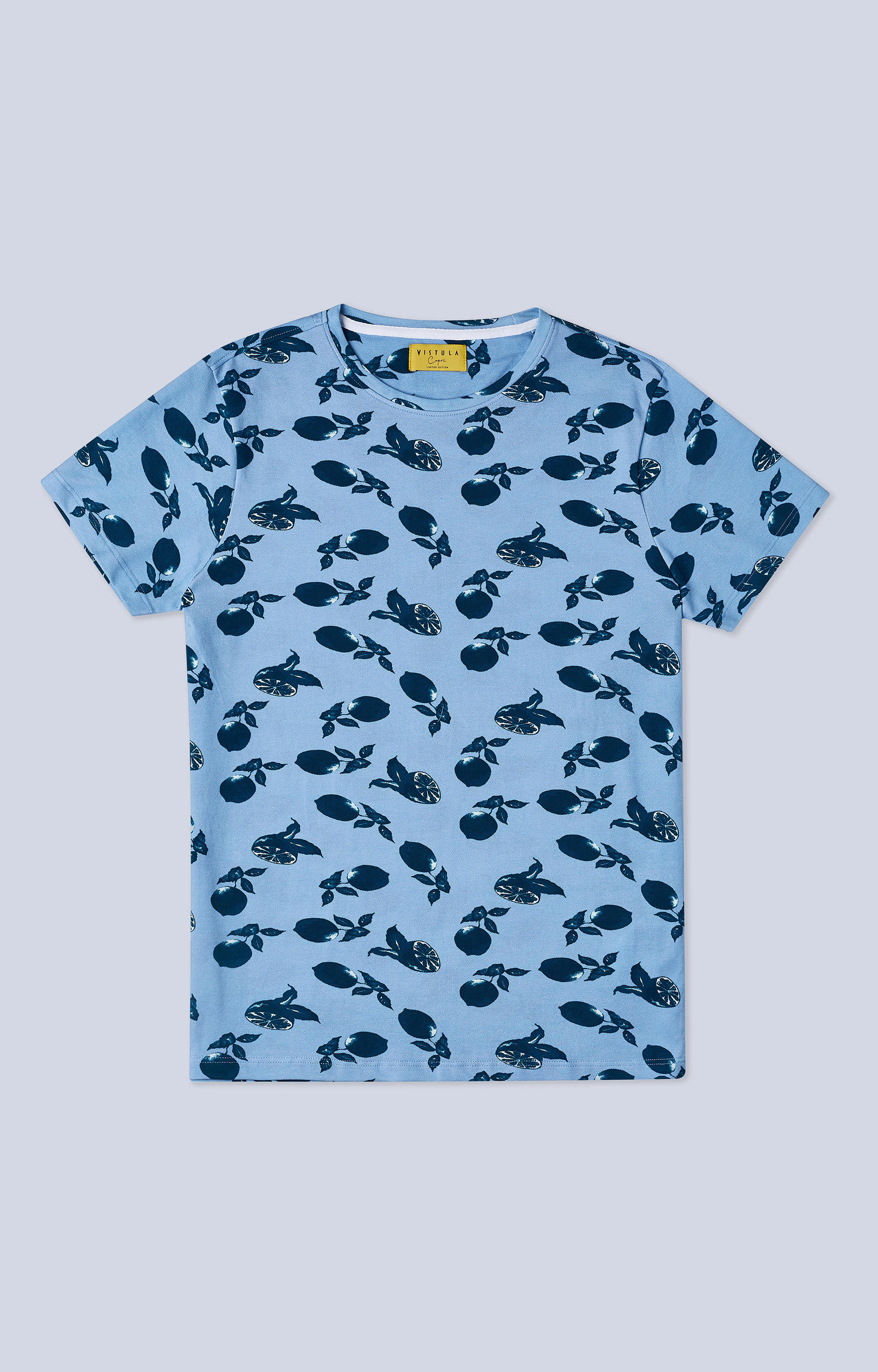 T-shirt z nadrukiem w cytryny - 3