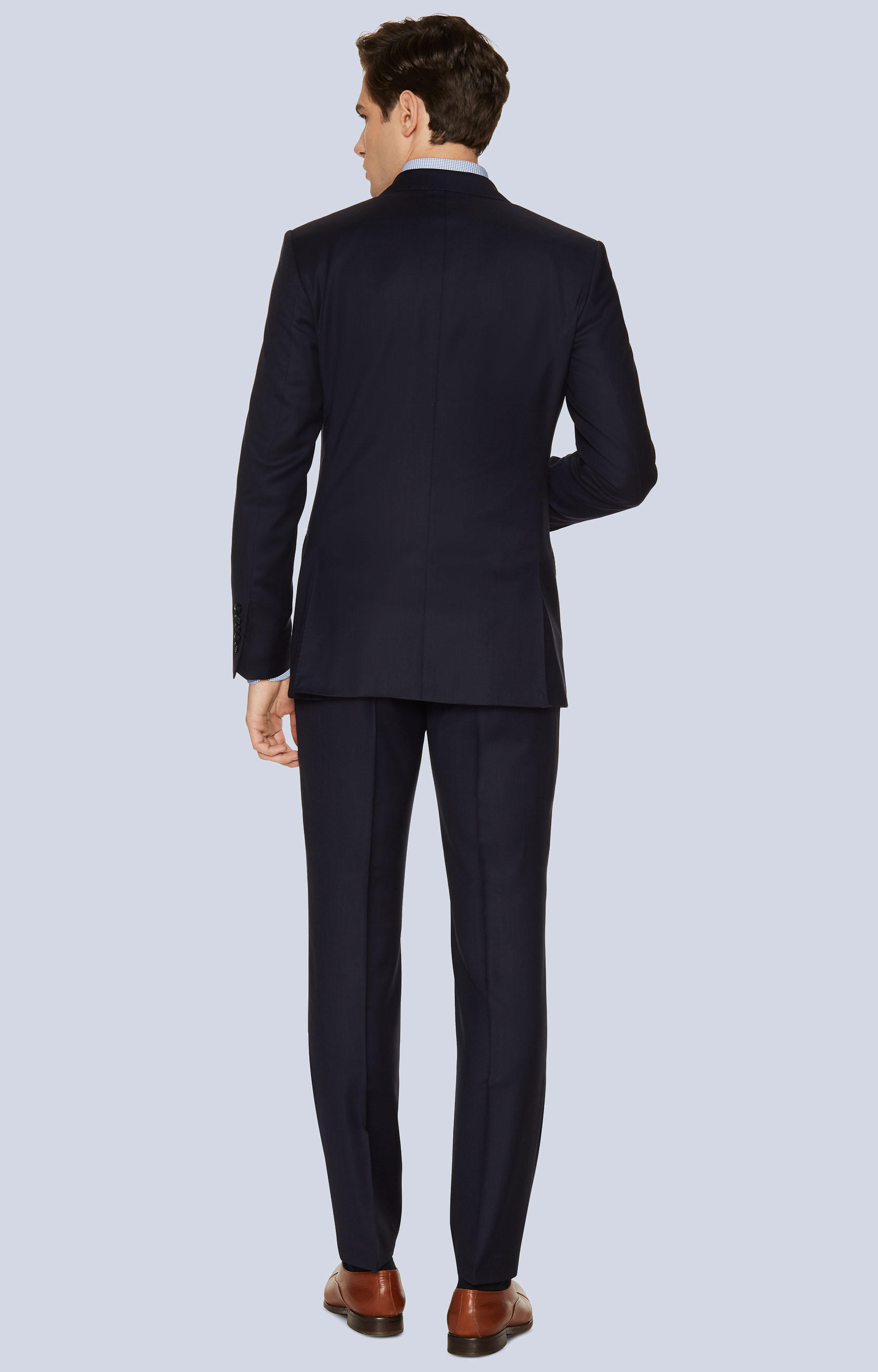Dopasowany garnitur wełniany typu Soft Suit - 3