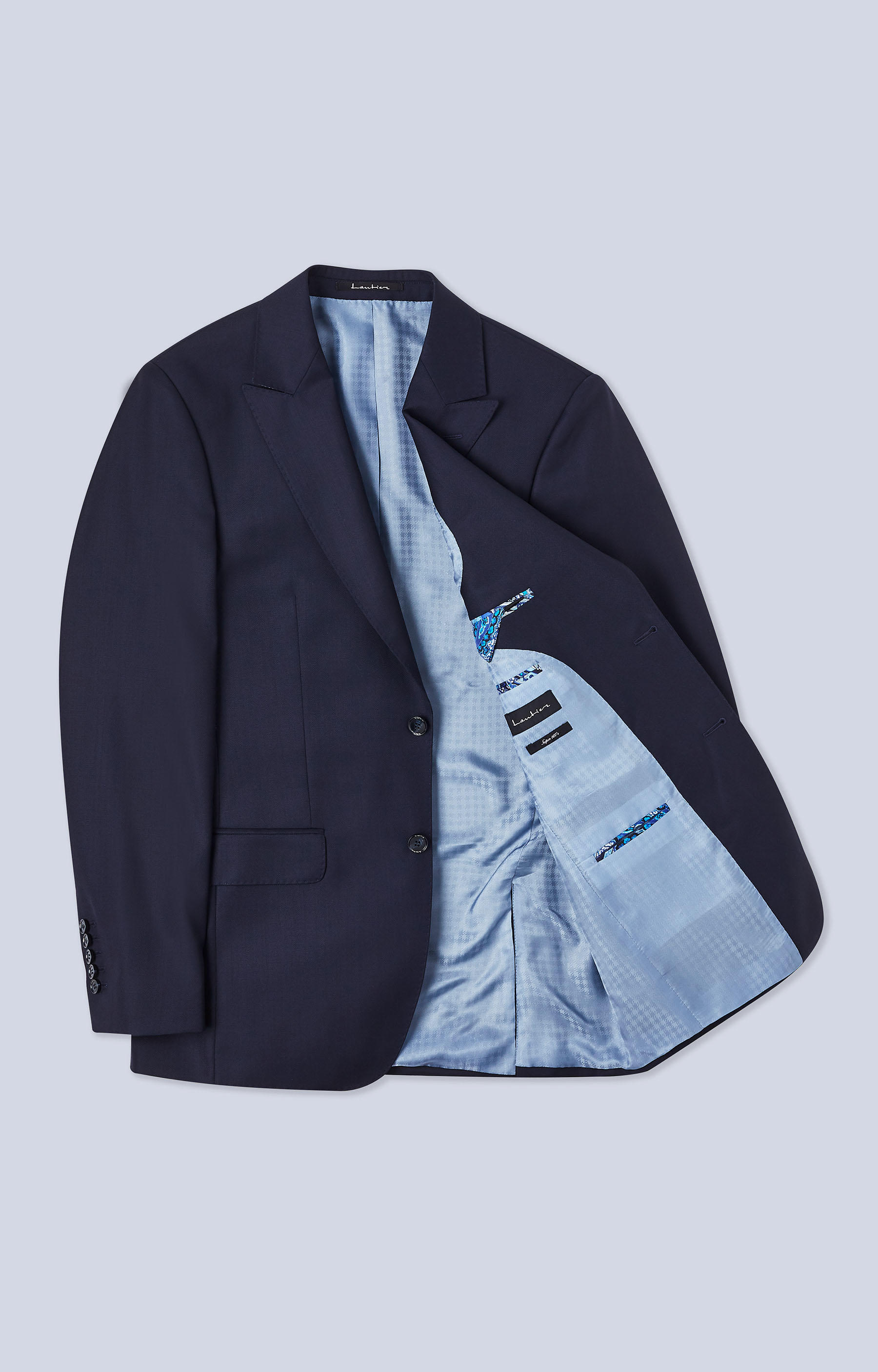 Dopasowany garnitur wełniany typu Soft Suit - 4