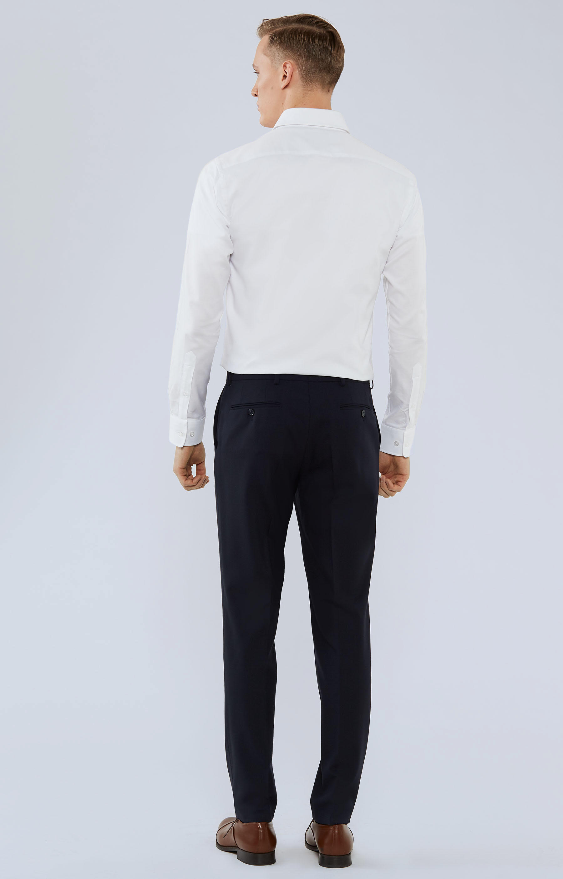 Klasyczna koszula ECO, kołnierz kryte button-down - 3