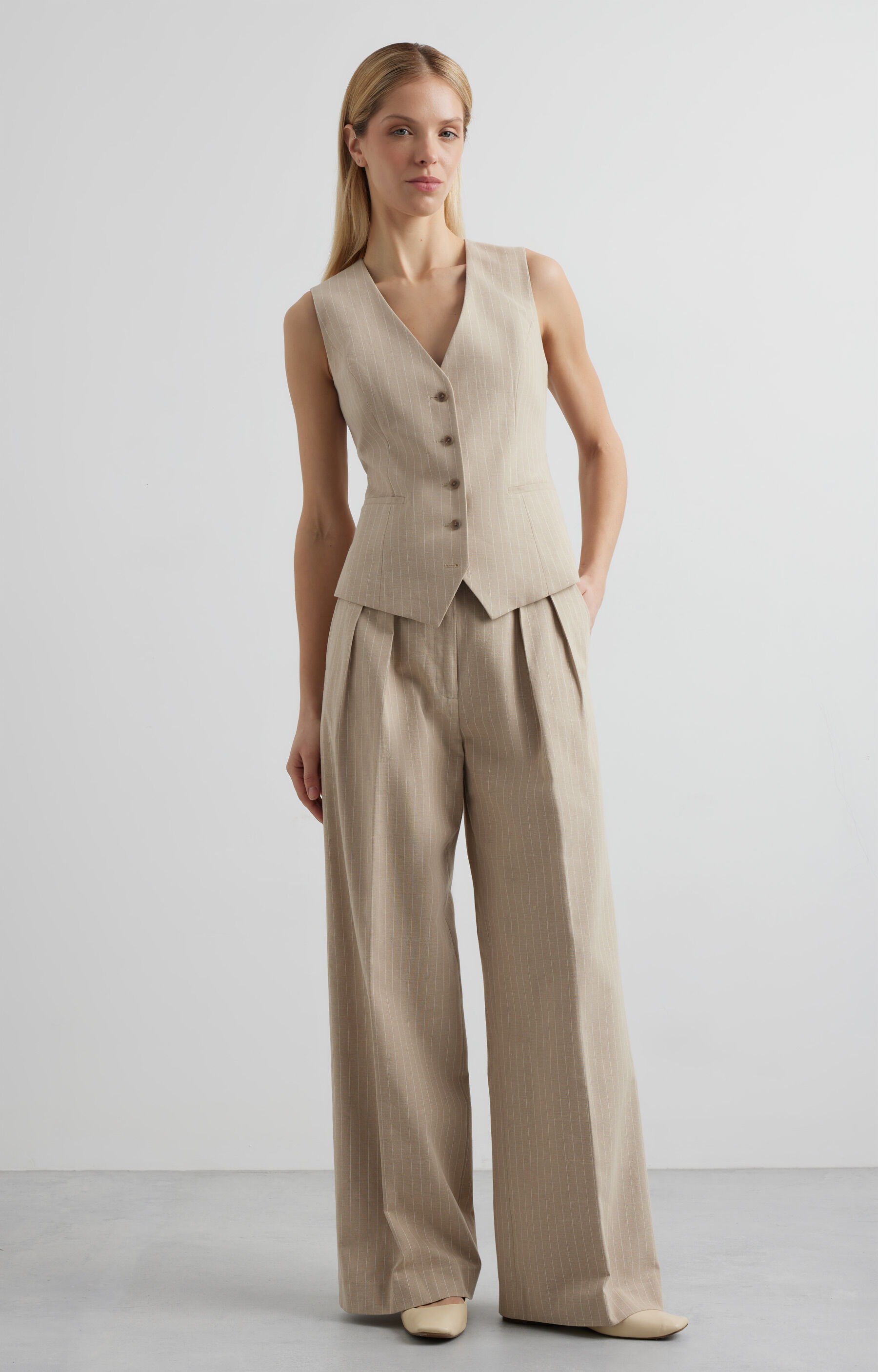 Kamizelka slim do garnituru - Mix&Match - 2