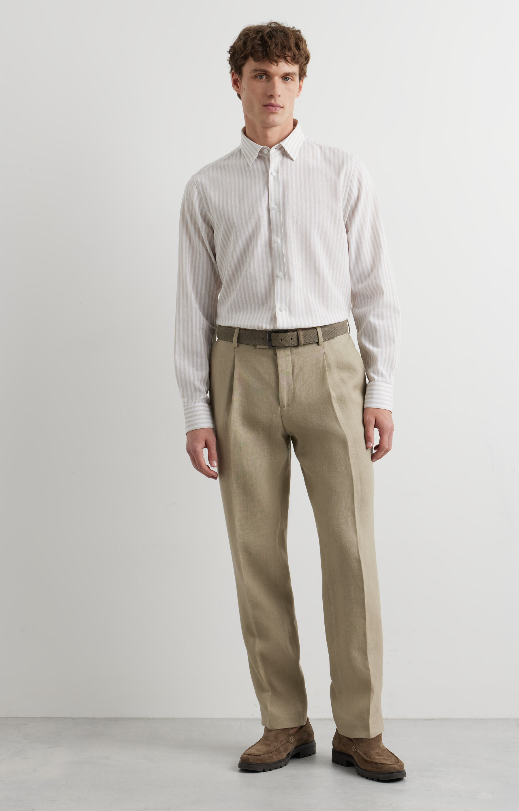 Koszula regular w paski - 7