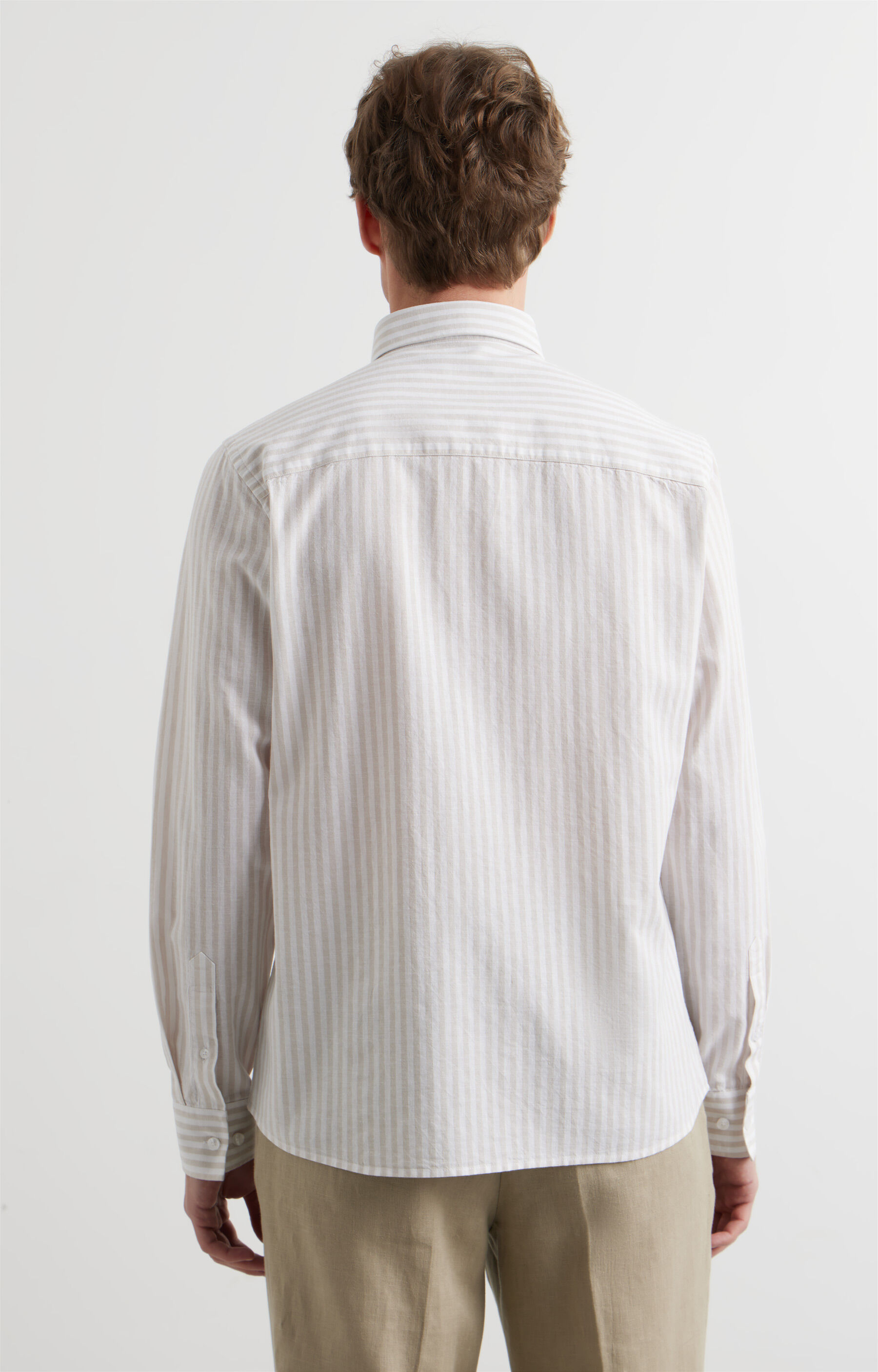 Koszula regular w paski - 4