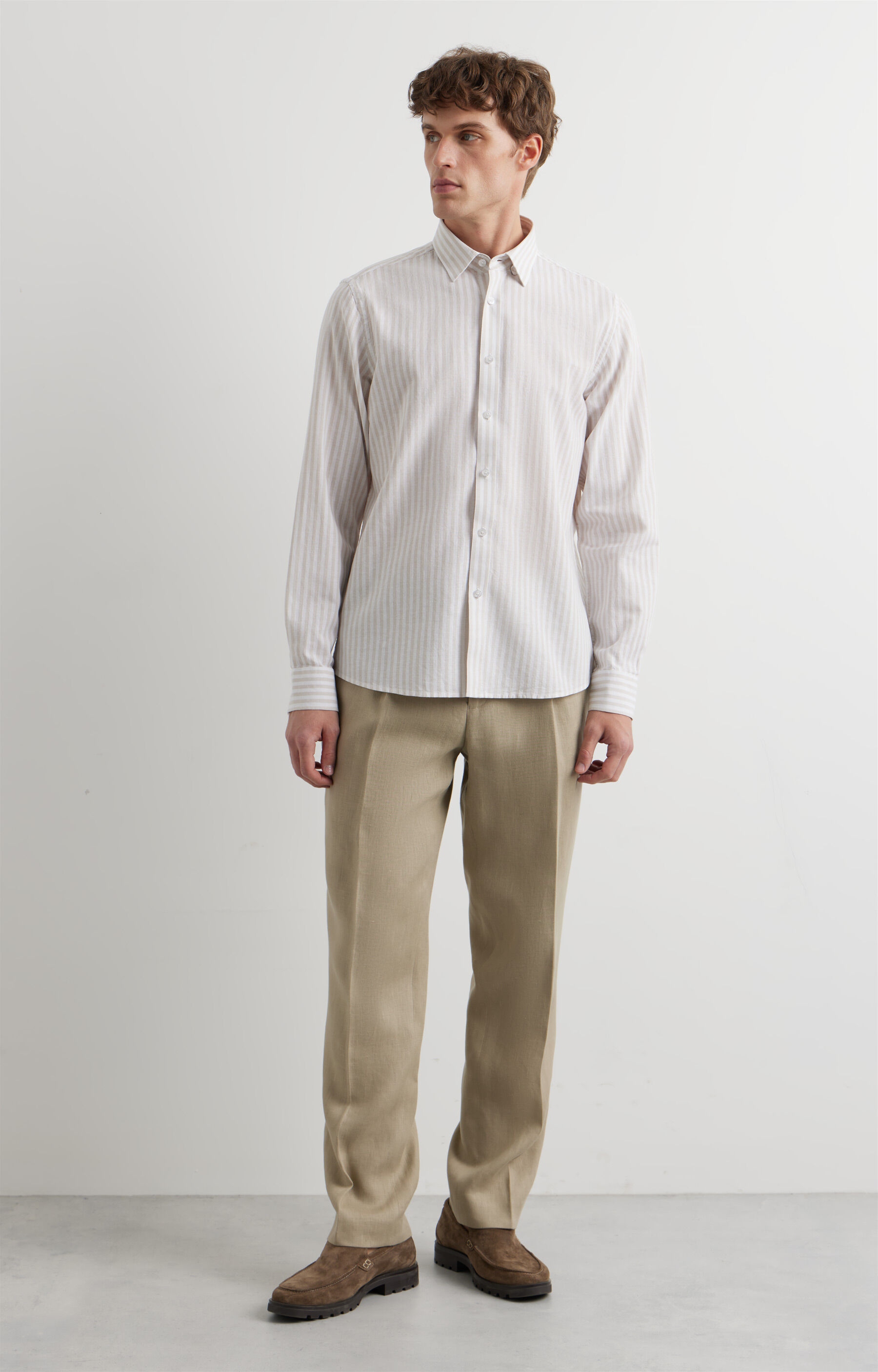 Koszula regular w paski - 5