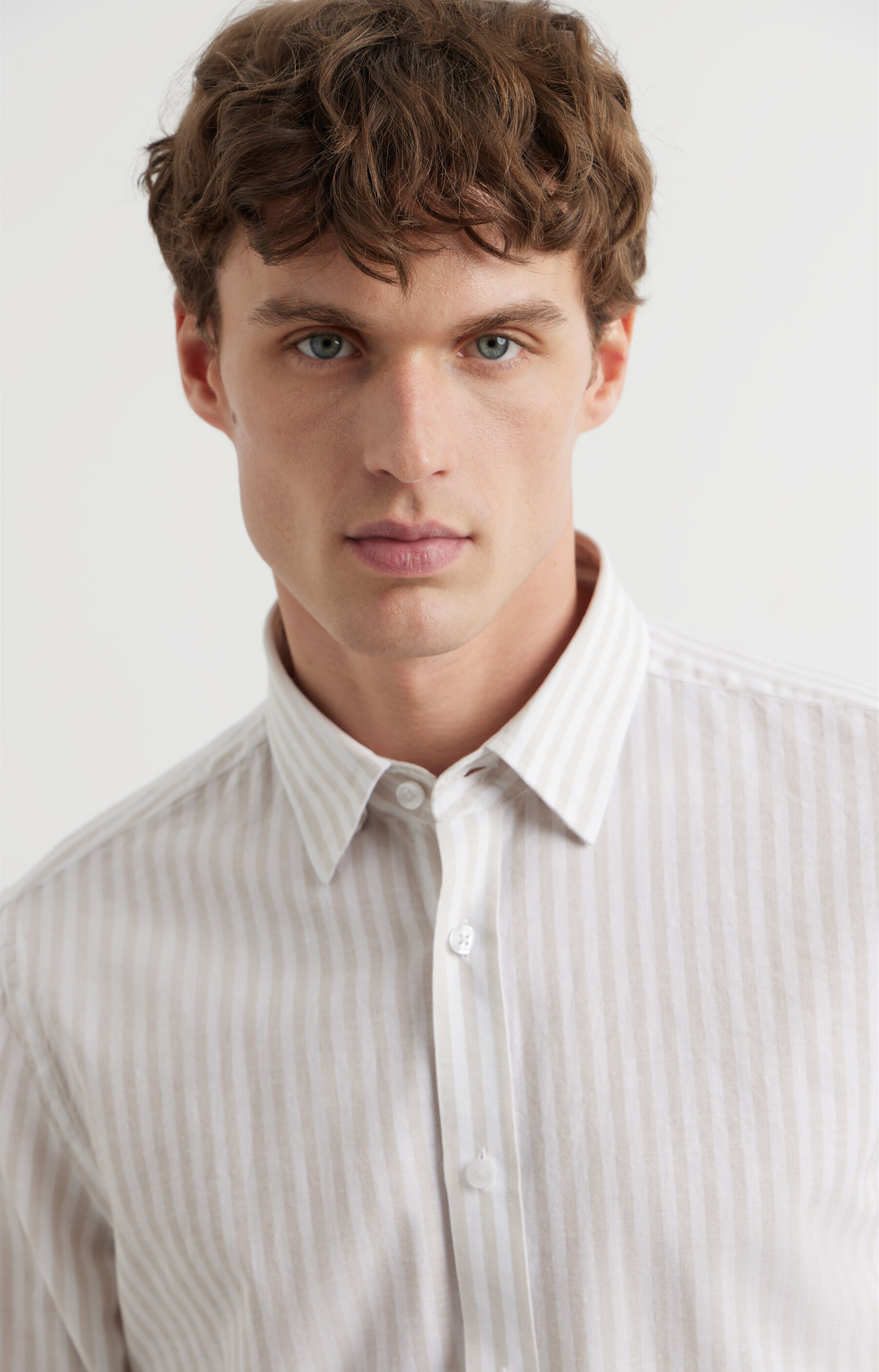 Koszula regular w paski - 3