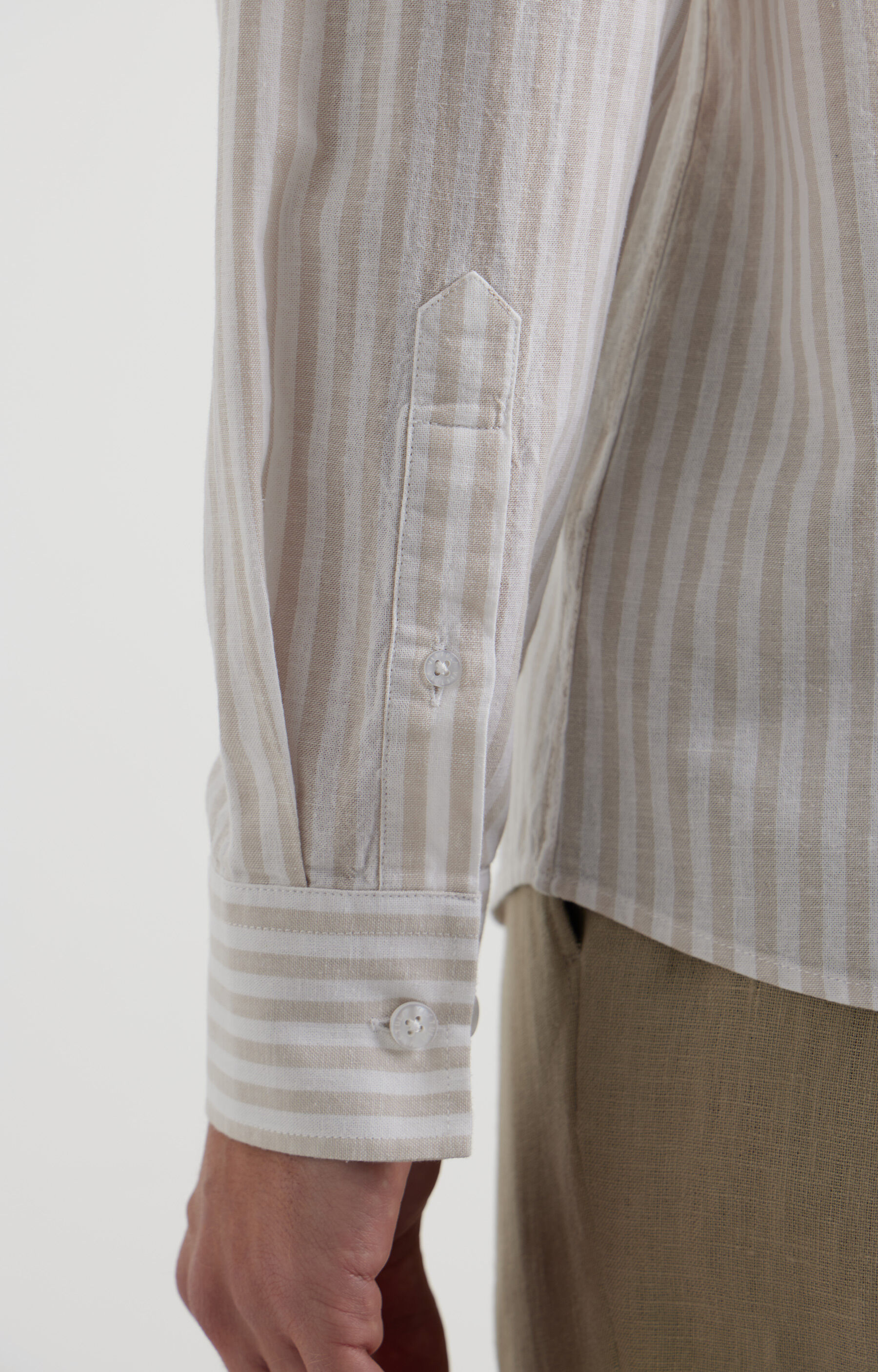 Koszula regular w paski - 6