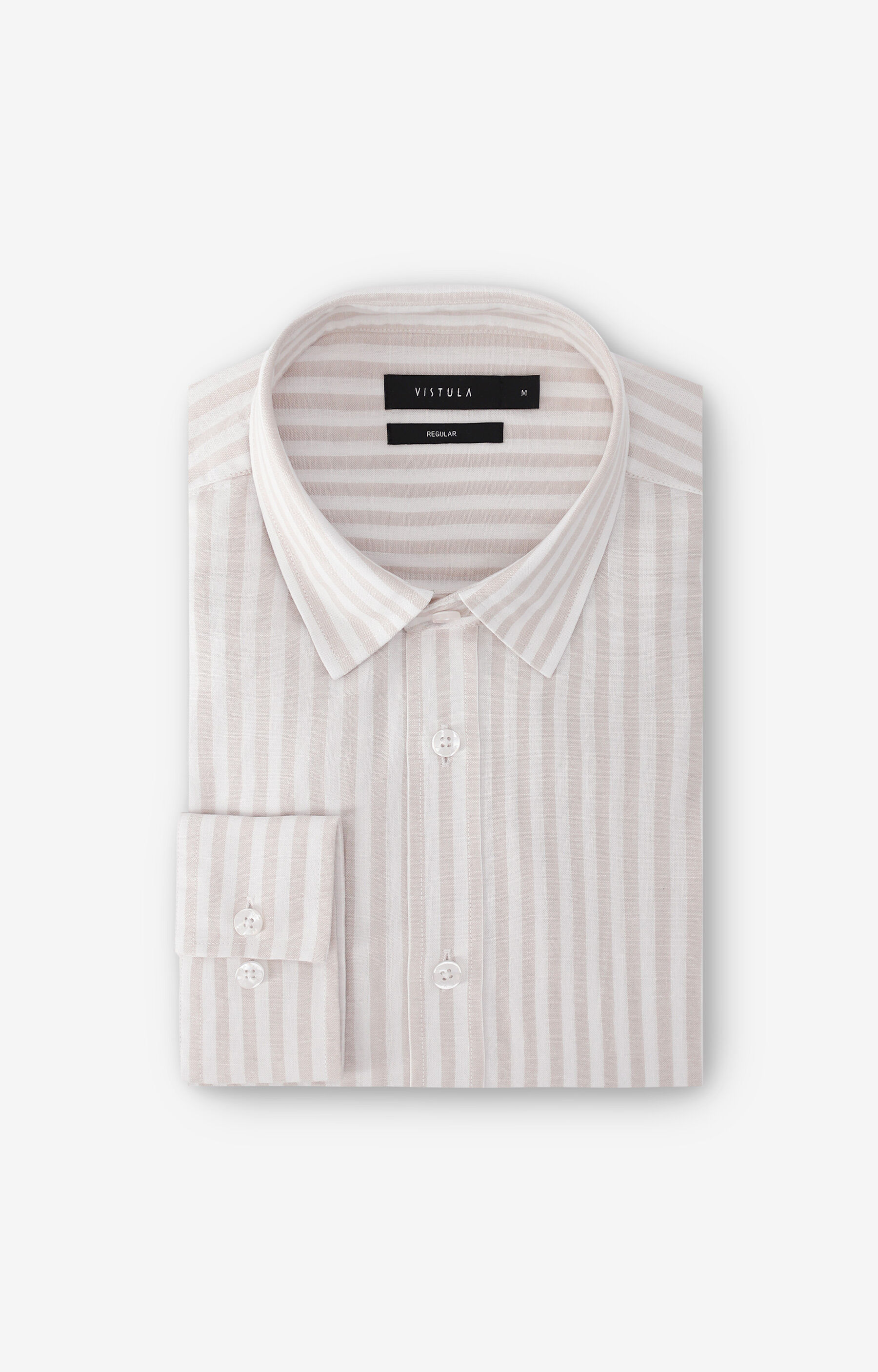Koszula regular w paski - 2