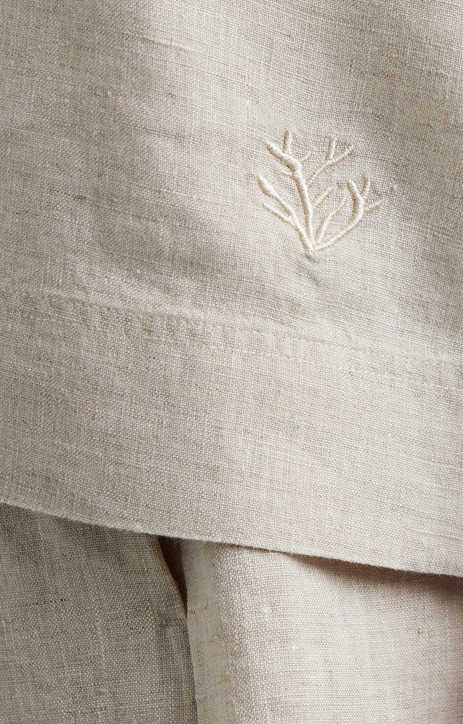 Lniana koszula regular - 5