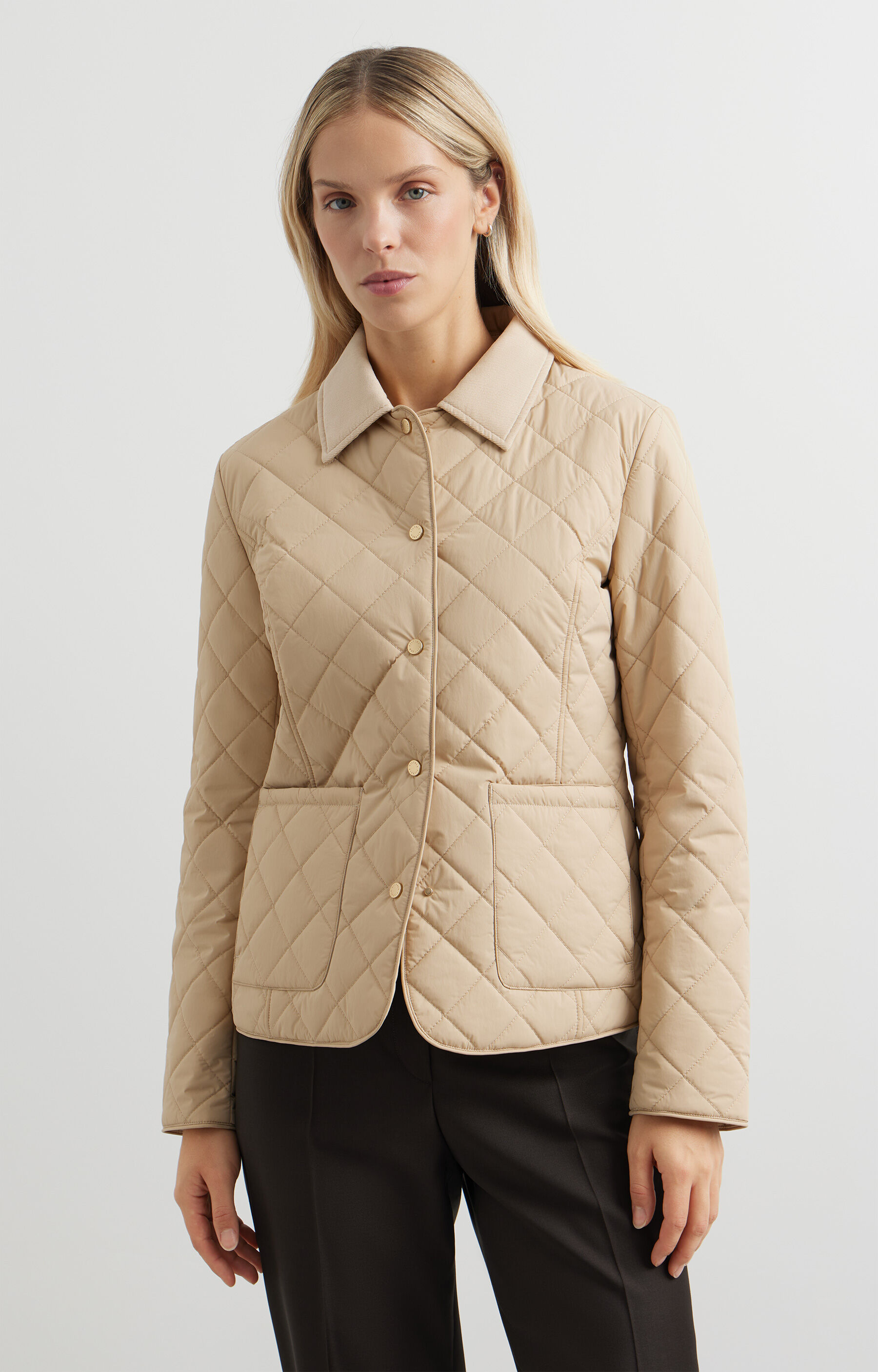 Pikowana kurtka slim - 4