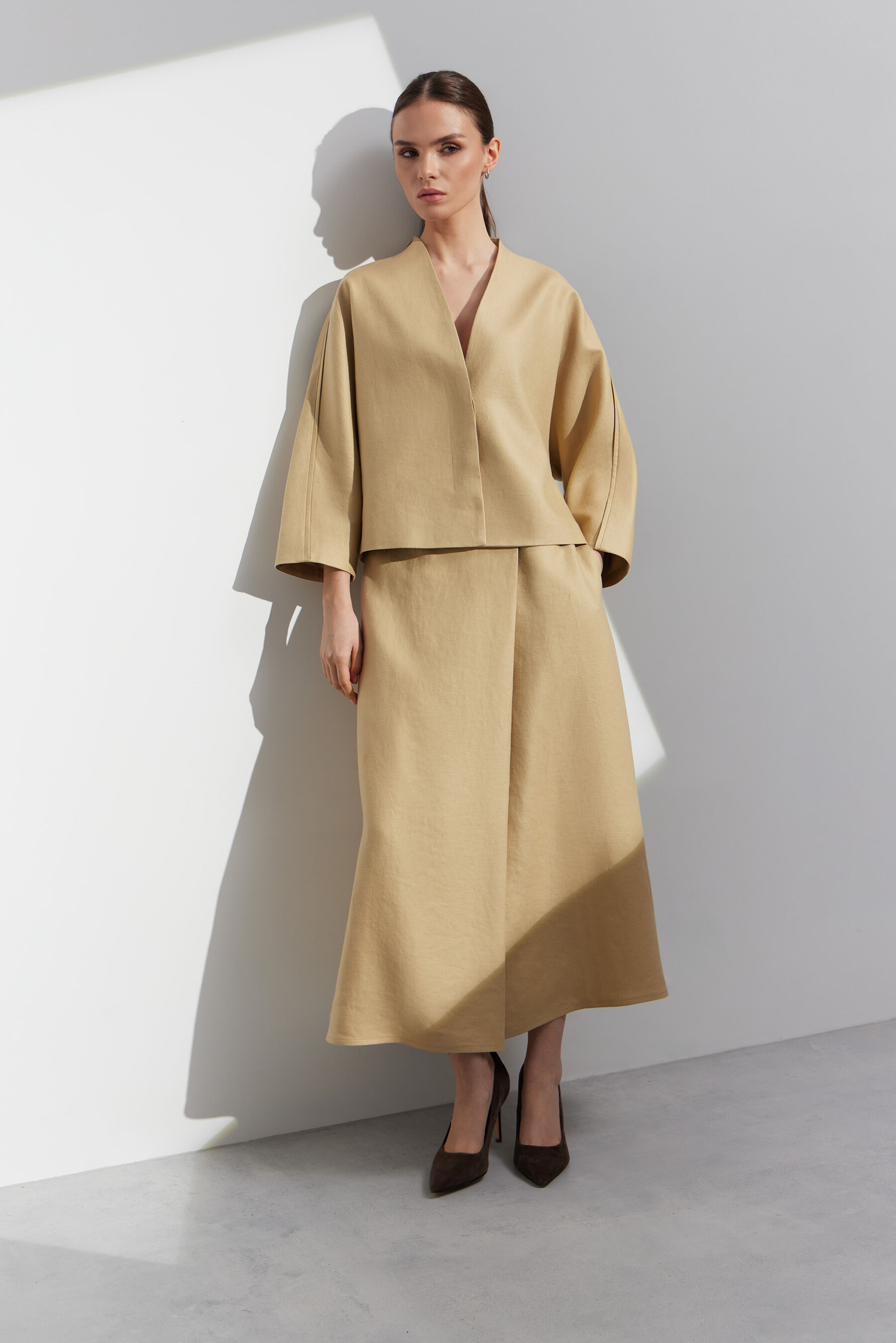 Lniana marynarka regular - 5