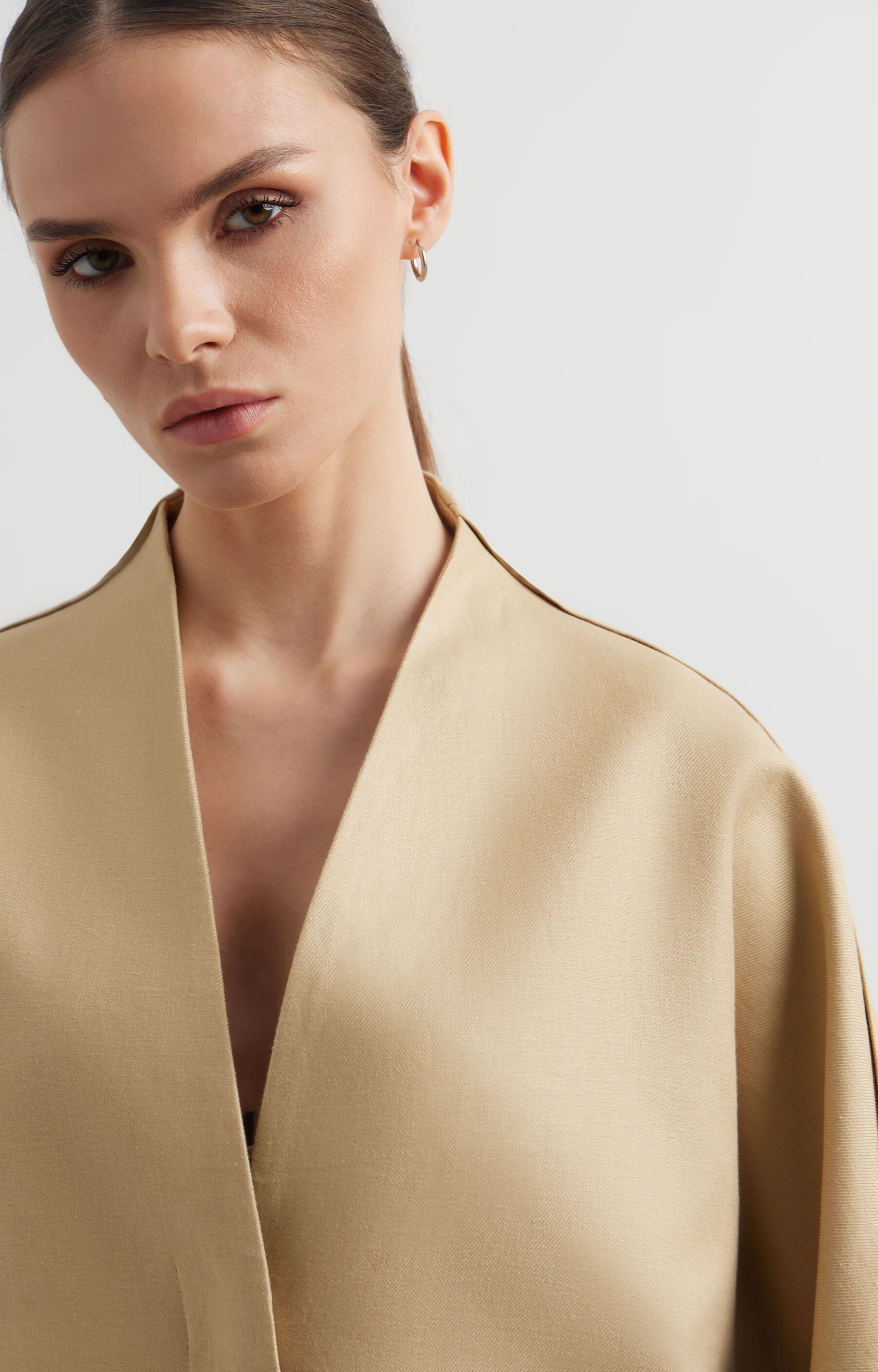 Lniana marynarka regular - 4